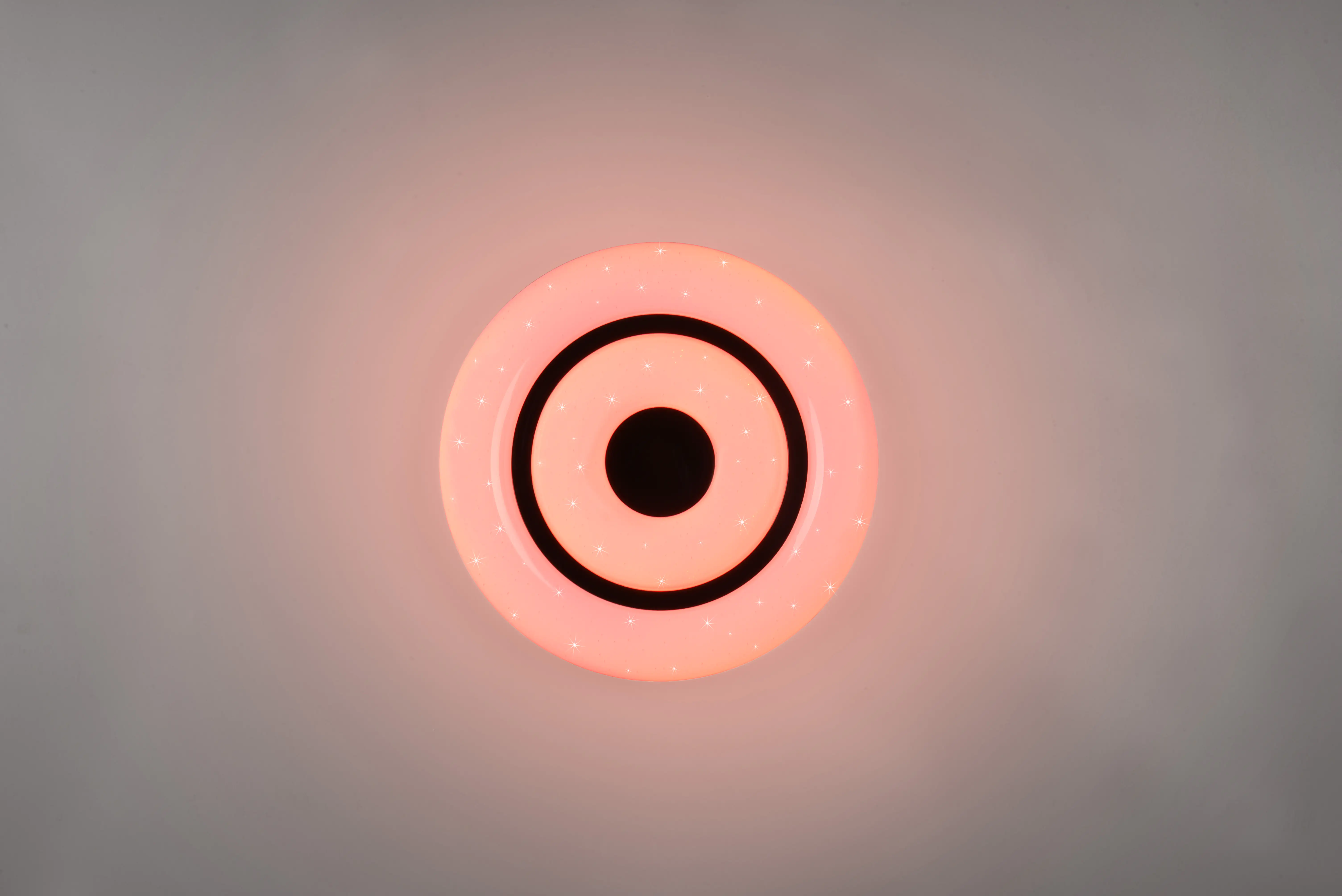 Reality LED Deckenleuchte Rana schwarz, weiß, Fernbedienung