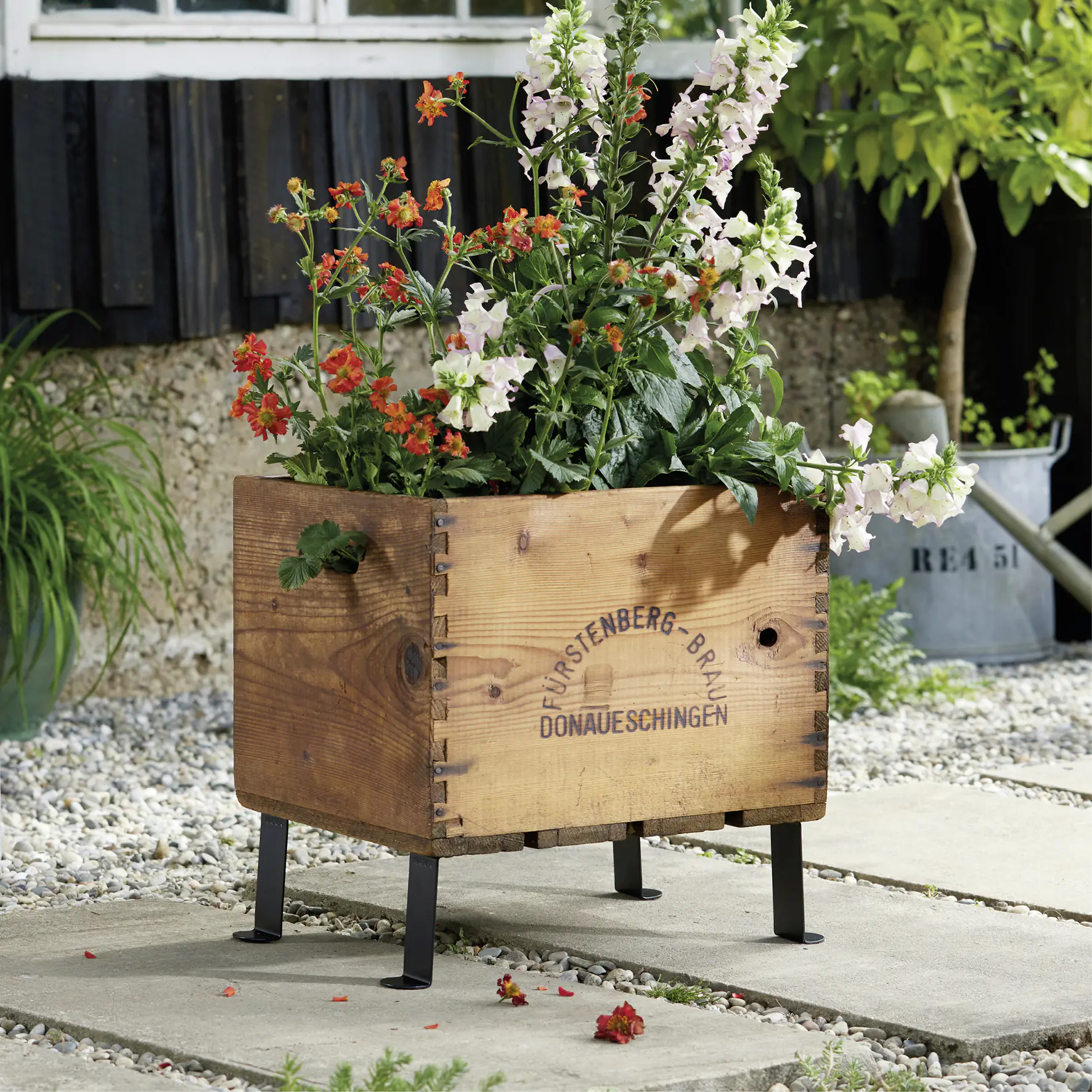 Wagner Möbelfuß ST 0120 Stahl 12 x 5 cm schwarz matt - 1 Stück