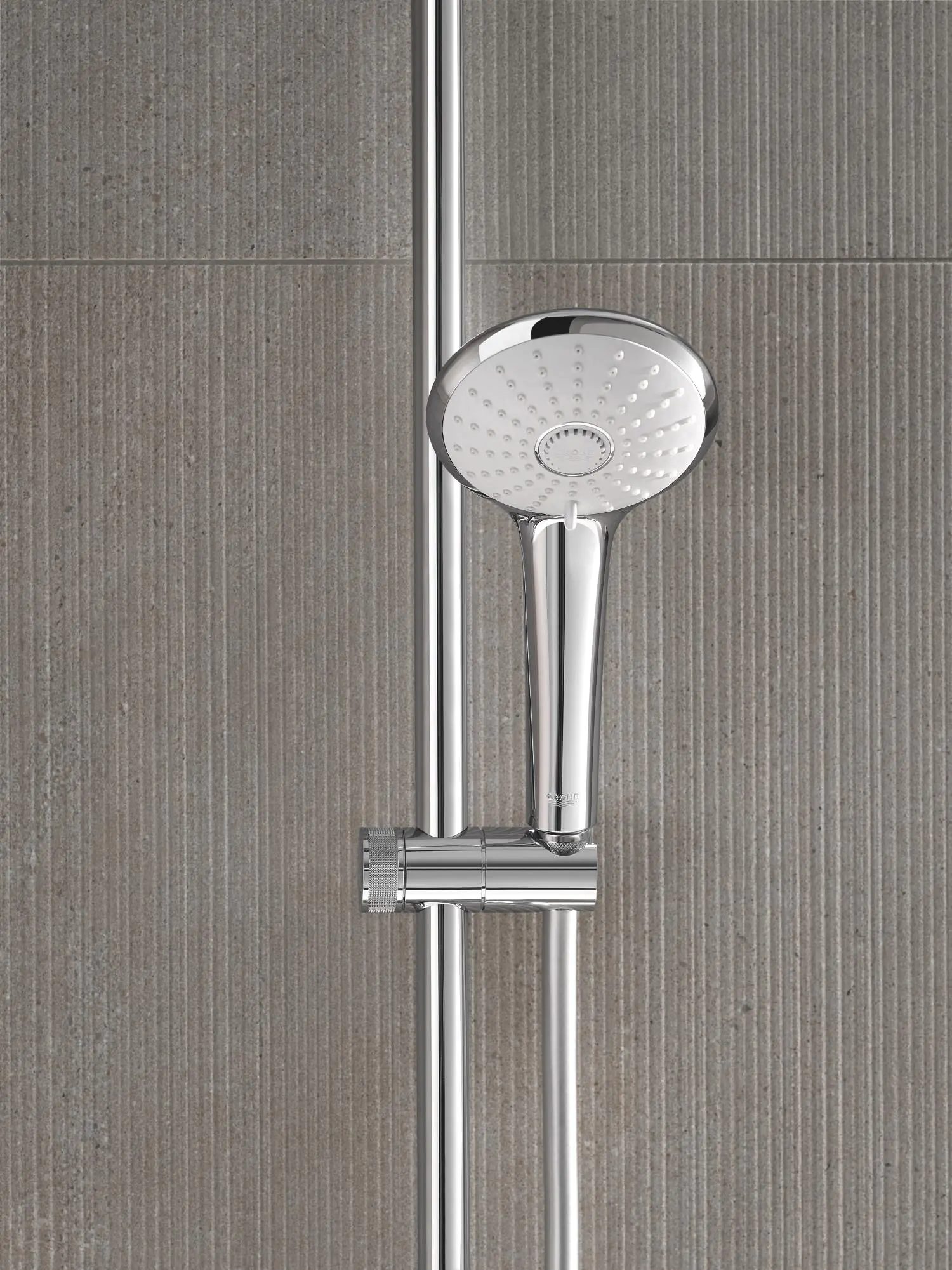 Grohe Duschsystem mit Thermostat Quickfix Vitalio Joy 260 chrom