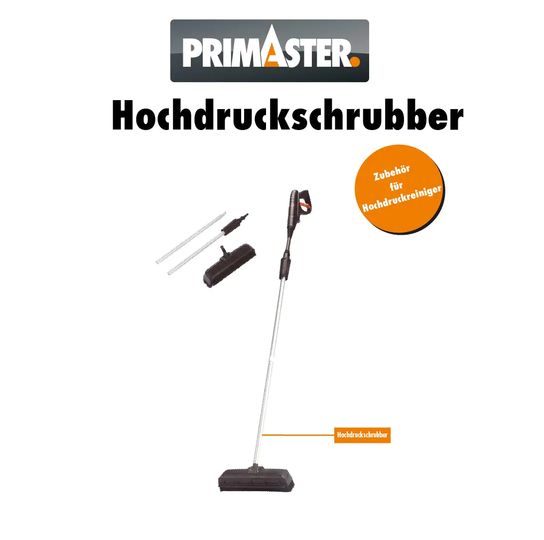 4333692046046_3 Primaster Hochdruckschrubber kompatibel mit gängigen Hochdruckreinigern