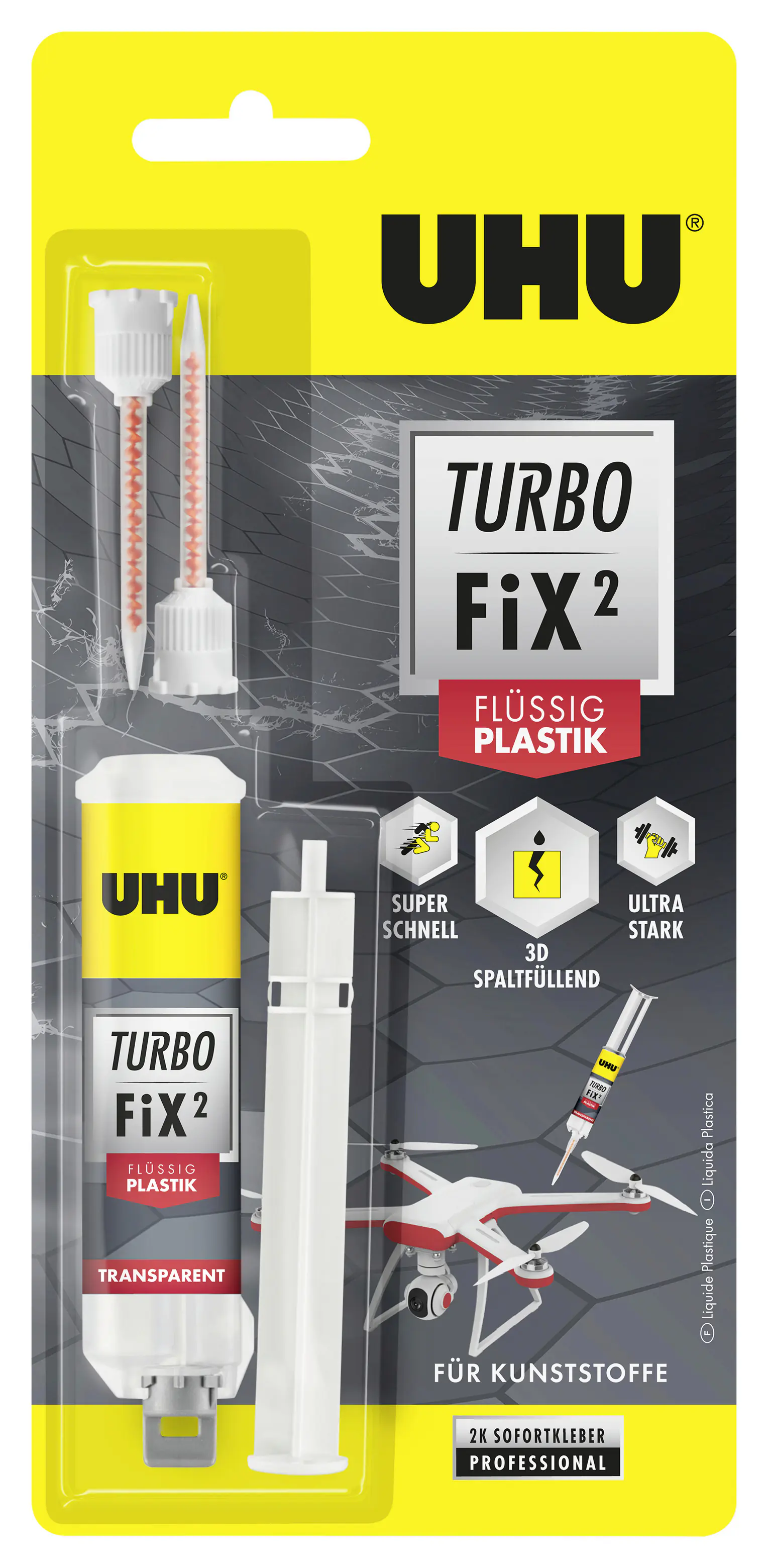 UHU Turbo Fix² Plastik 10 g UHU Turbo Fix² Plastik 10 g