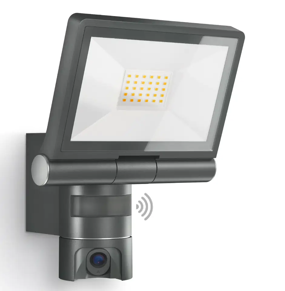 Steinel Strahler XLED CAM1 S Anthrazit mit Bewegungsmelder und Kamera Steinel Strahler XLED CAM1 S Anthrazit mit Bewegungsmelder und Kamera