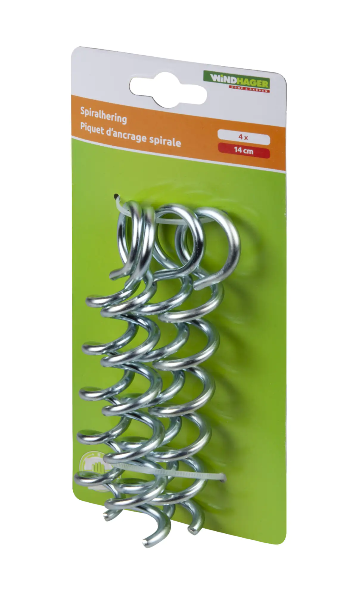 Windhager Spiral-Erdhering 14 cm 4 Stück Windhager Spiral-Erdhering 14 cm 4 Stück