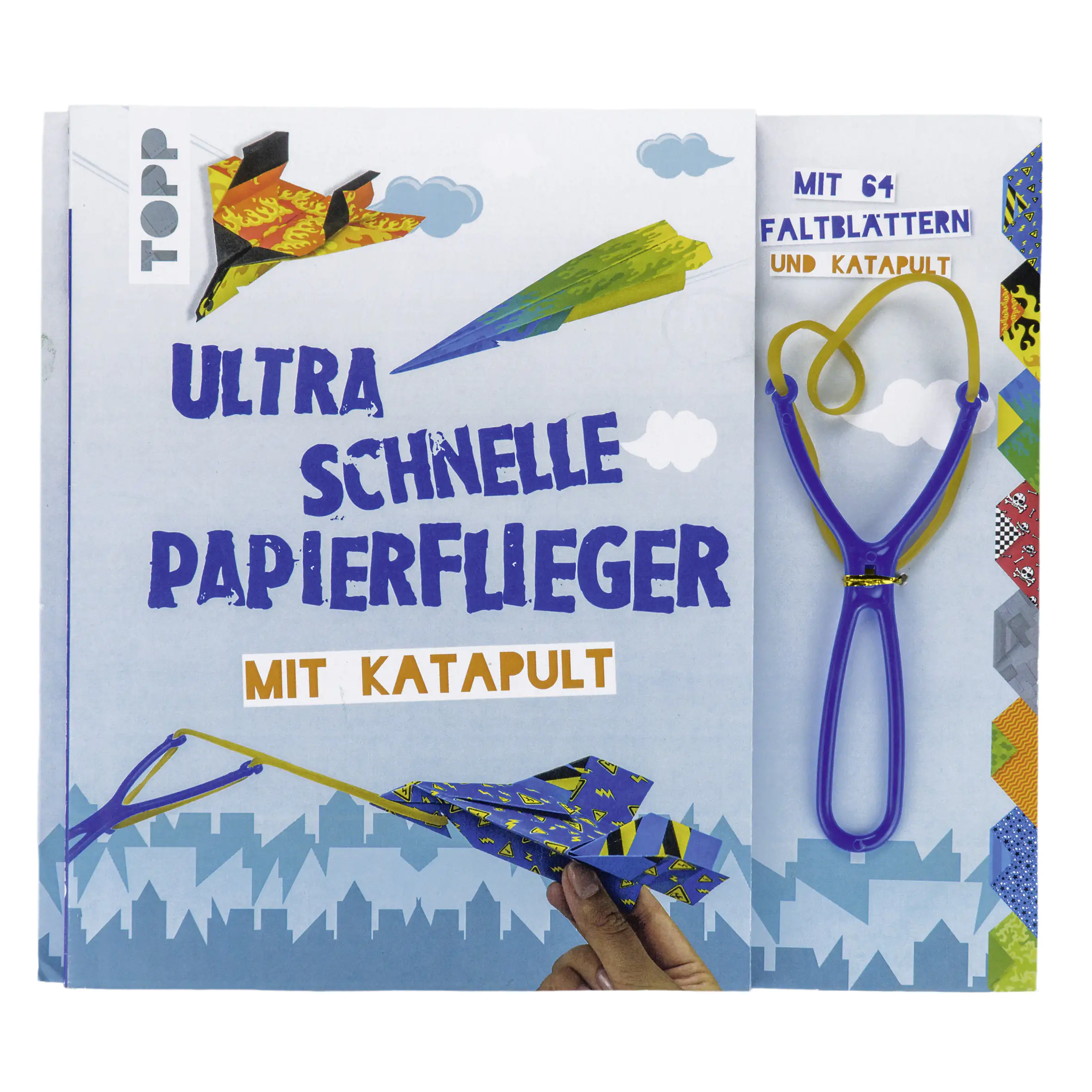 Bastelbuch Ultra schnelle Papierflieger mit Katapult