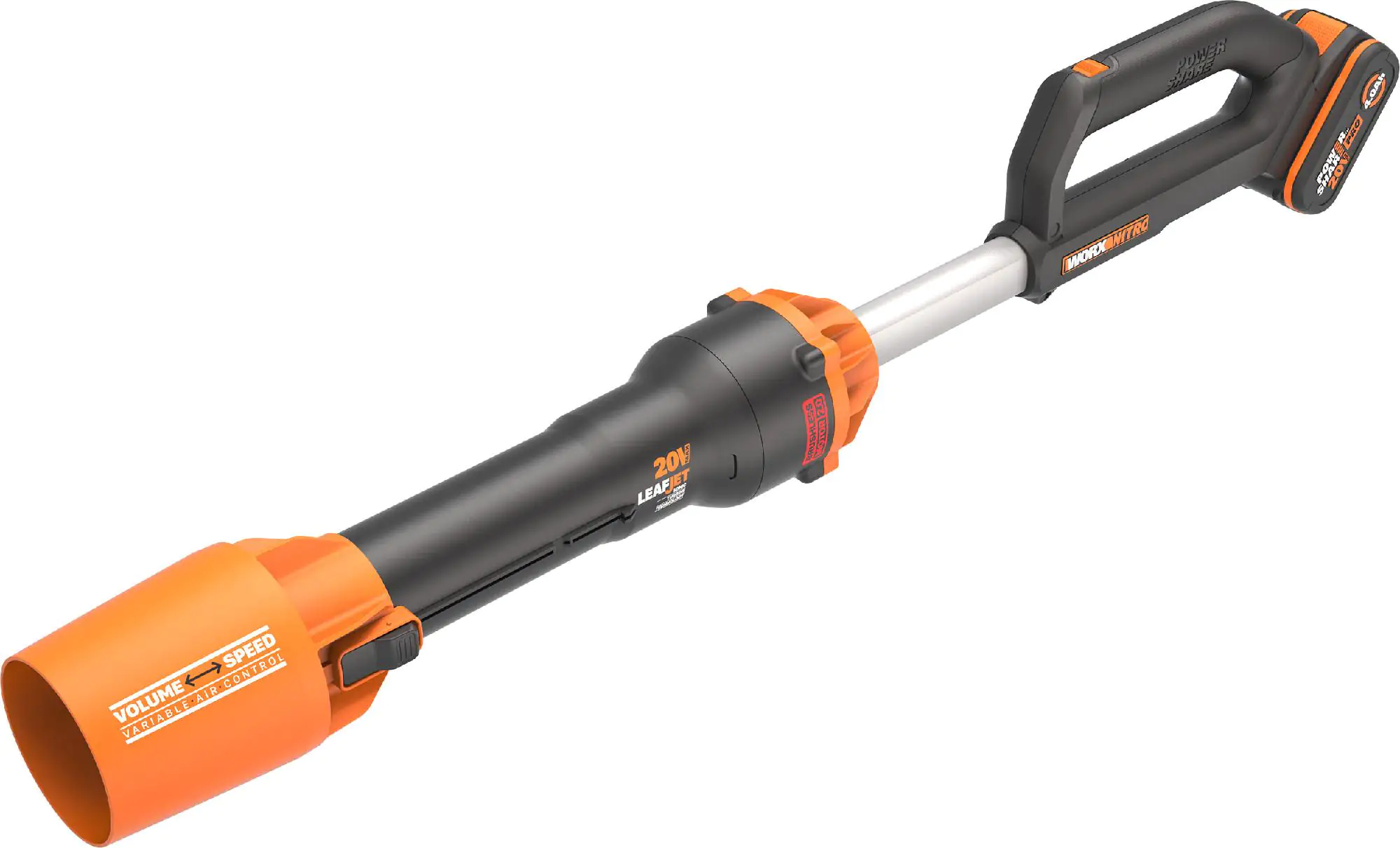 Worx Akku-Laubbläser Turbine WP544E Aktions-Set inkl. gratis 2. Akku Worx Akku-Laubbläser Turbine WP544E Aktions-Set inkl. gratis 2. Akku