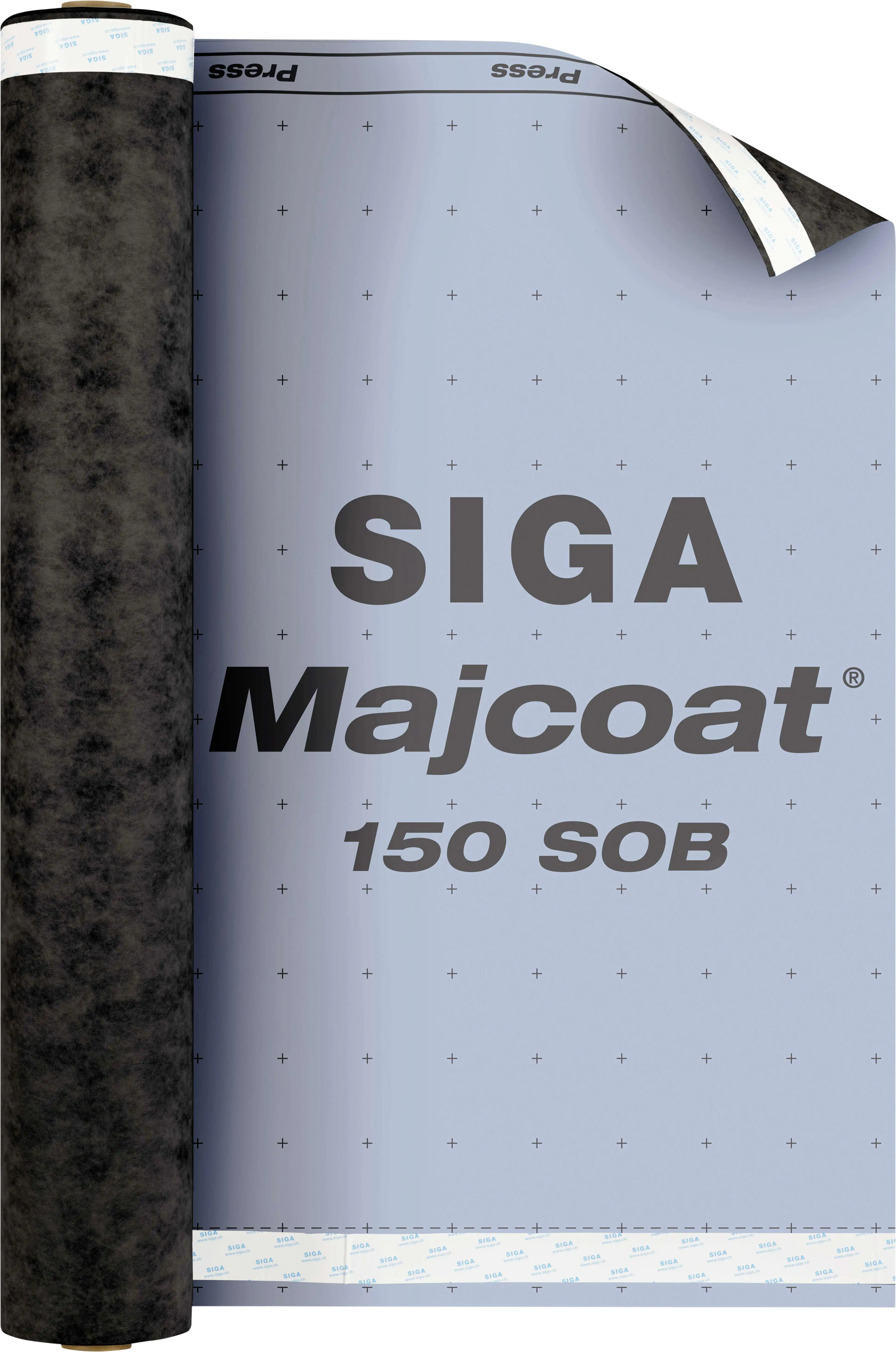 SIGA Unterdeckbahn Majcoat 150 SOB 20 x 1,5 m = 30 m² schwarz