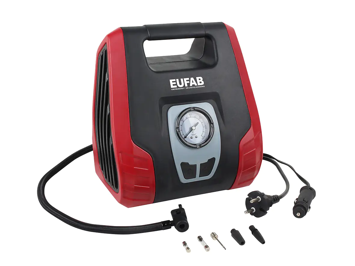4017681210761_1 EUFAB Kompressor Dual Power 12V 230V, 8,3bar