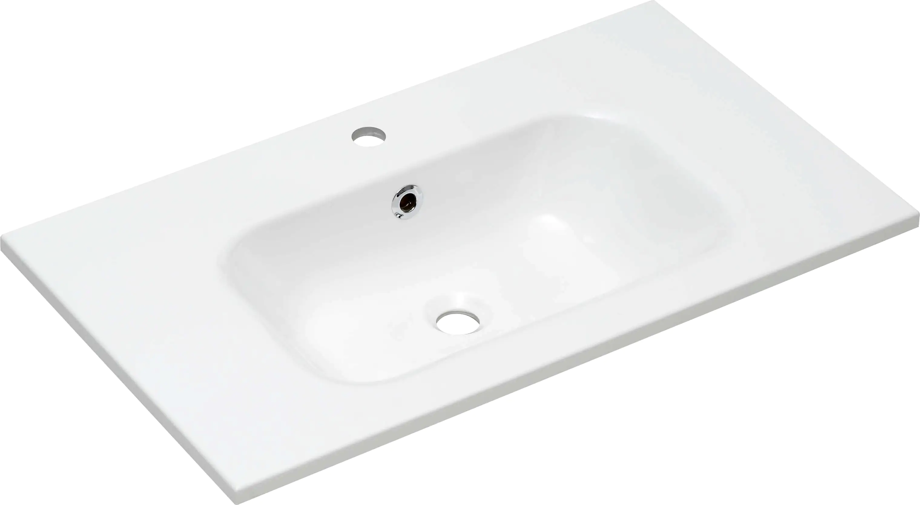 Primaster Mineralguss-Waschbecken 81 cm Düsseldorf weiß