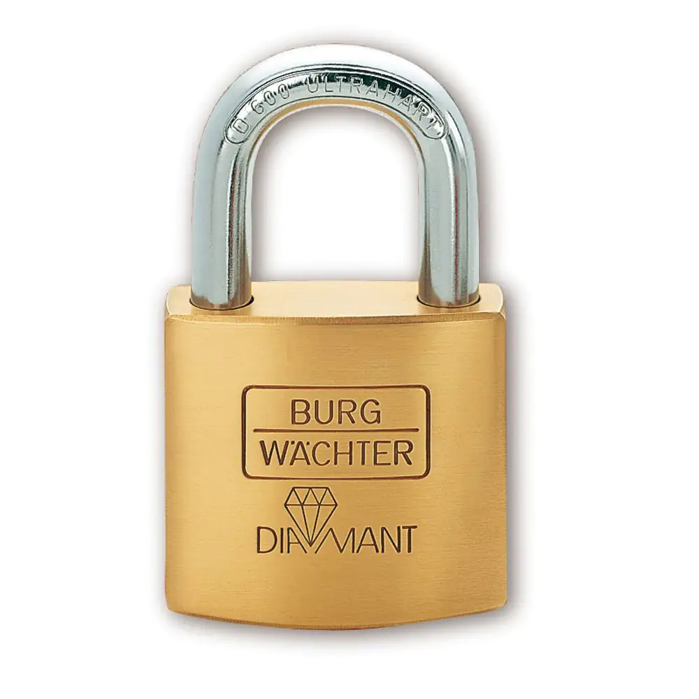 Burg Wächter Vorhängeschloss Diamant 600 40 22.0 x 23.0 mm - 1 Stück