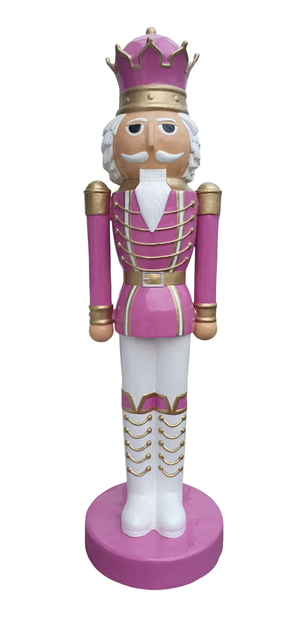 Figur Nussknacker Polyresin 205 x 60 x 60 cm pink 