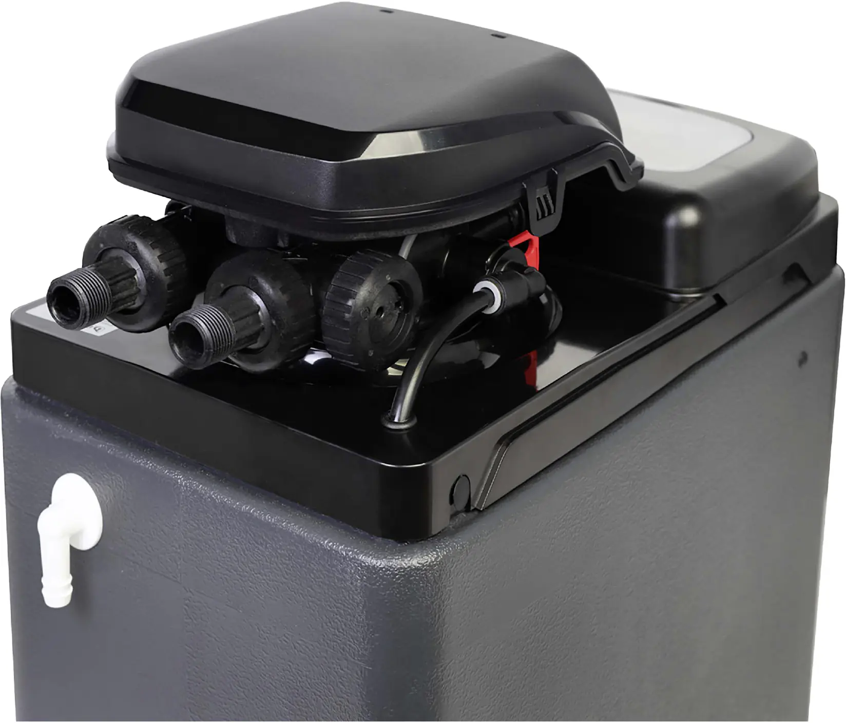 Aqmos Entkalkungsanlage Pink 10 mit Anschlussset & Montageblock für Haushalte bis 4 Personen