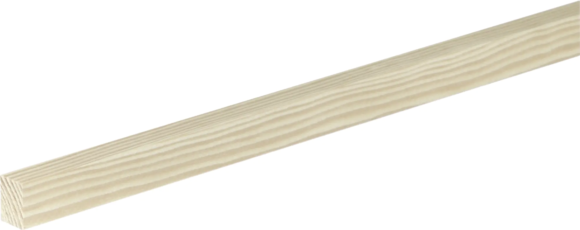 FN Neuhofer Flachleiste 100 cm 19 x 13 mm Fichte/Kiefer