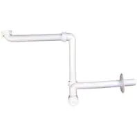 Cornat Waschtisch-Raumsparsiphon 1 1/4" Dallmer Kunststoff, weiß Cornat Waschtisch-Raumsparsiphon 1 1/4" Dallmer Kunststoff, weiß