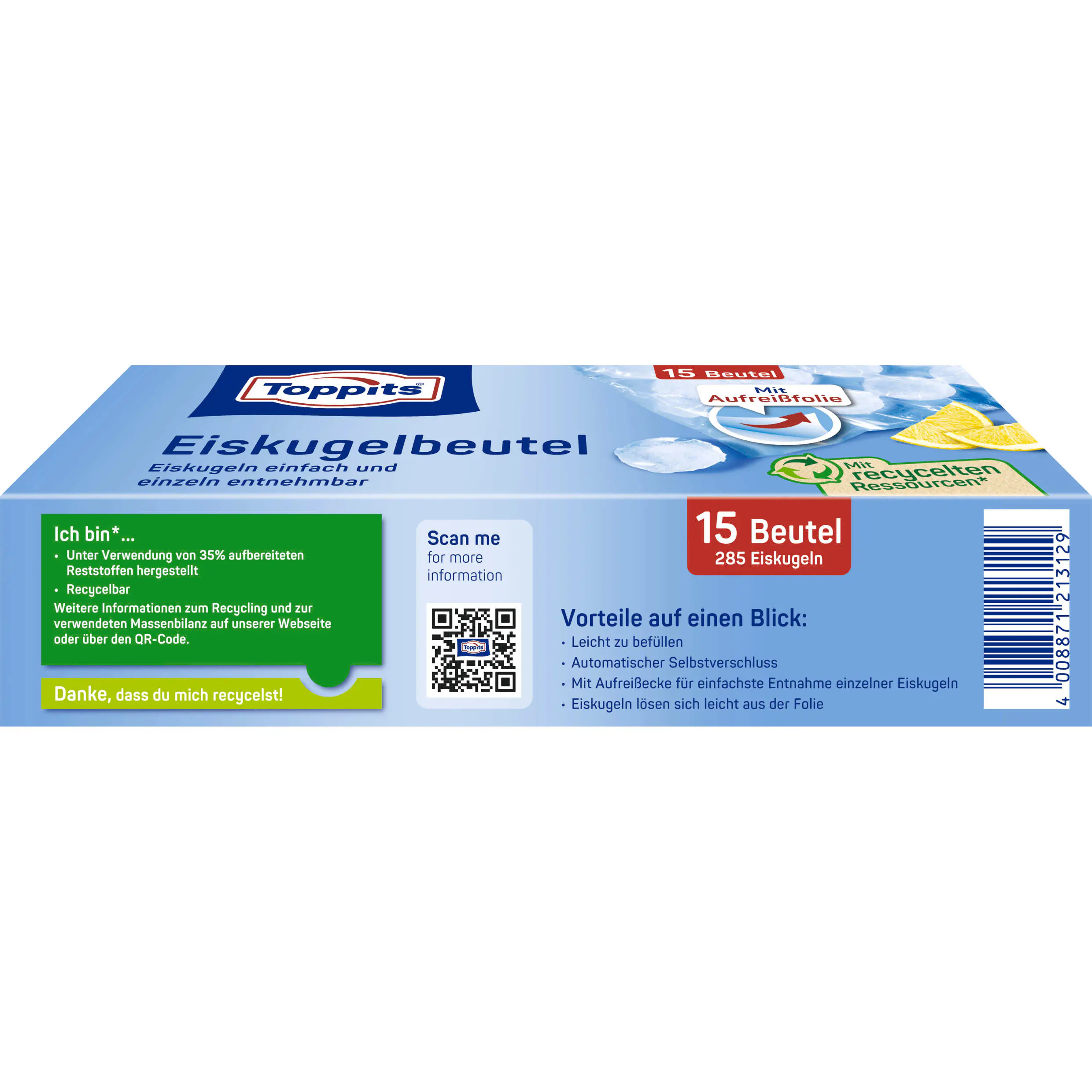 Toppits Eiskugelbeutel 15 Stück