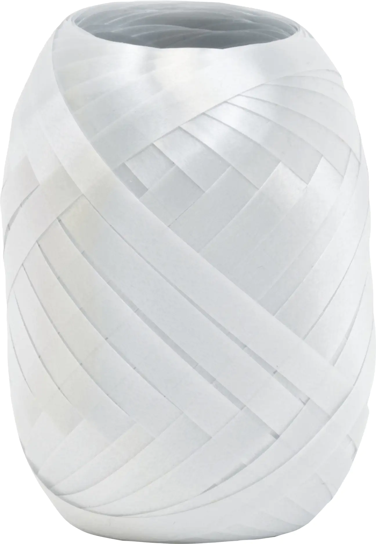 Braun & Company Geschenkband Eiknäuel weiß 20 m x 5 mm