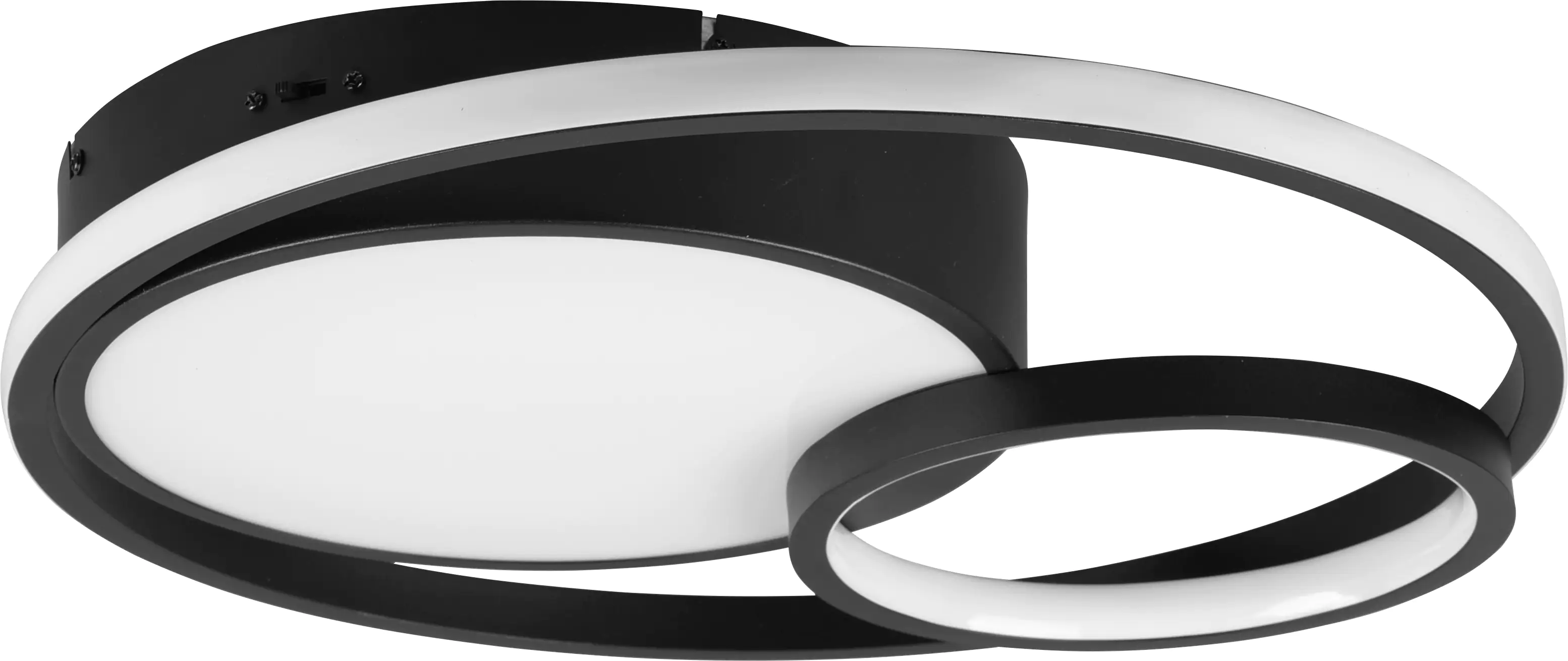 4017807503401_2754855 Reality LED Deckenleuchte Vuelta schwarz matt schwarz matt, Switch Dimmer