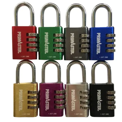 Primaster Zahlenschloss Aluminium 85 mm