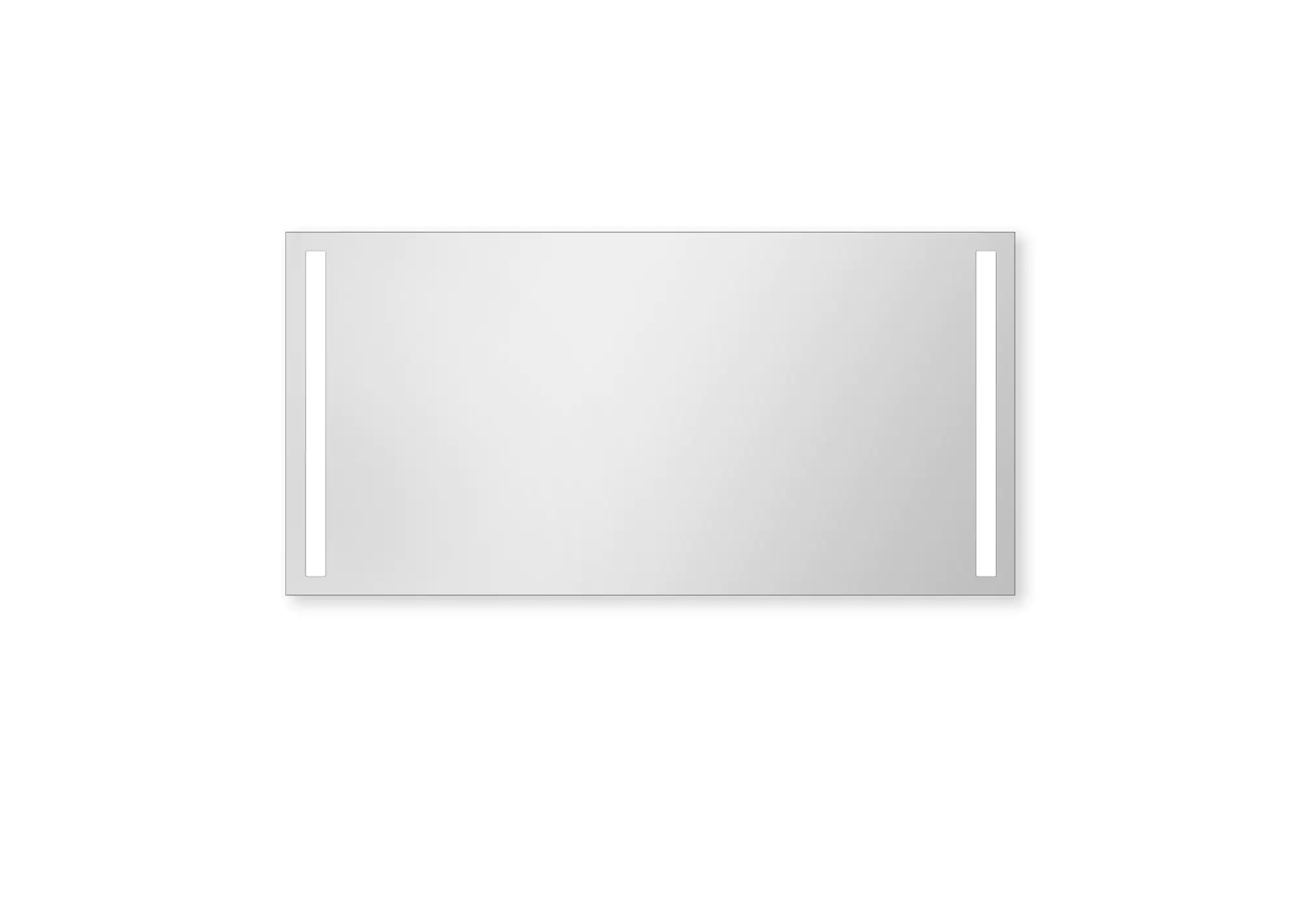 DSK Design LED Lichtspiegel Silver Dream 140 x 70 cm