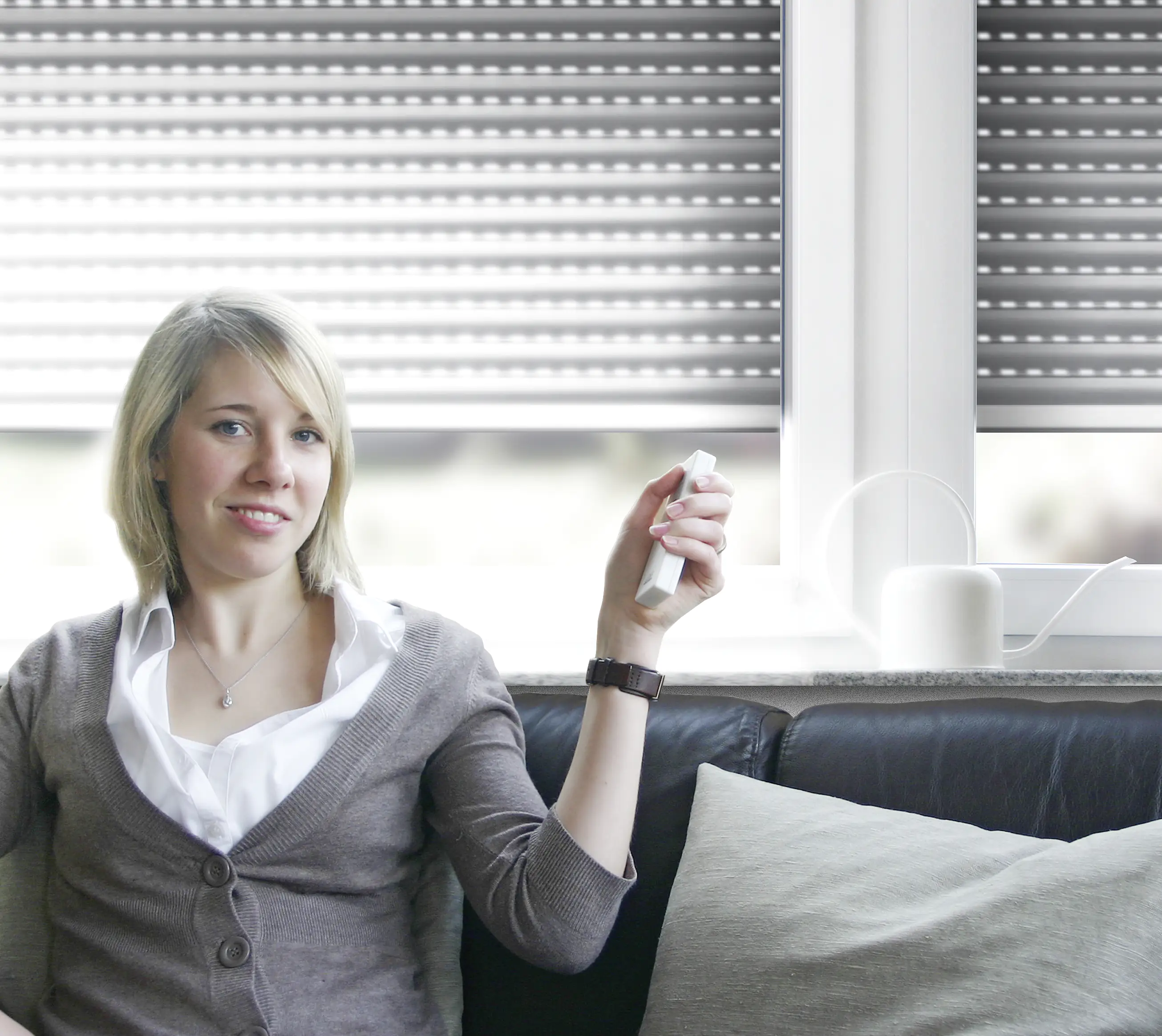 Schellenberg Funk-Handsender 5 Kanal schwarz