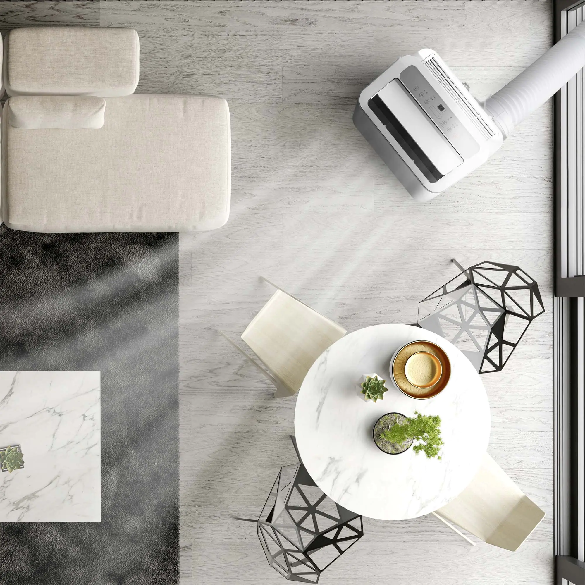 Midea Mobiles Klimagerät Silent Cool 26 Pro 9.000 BTU, R290