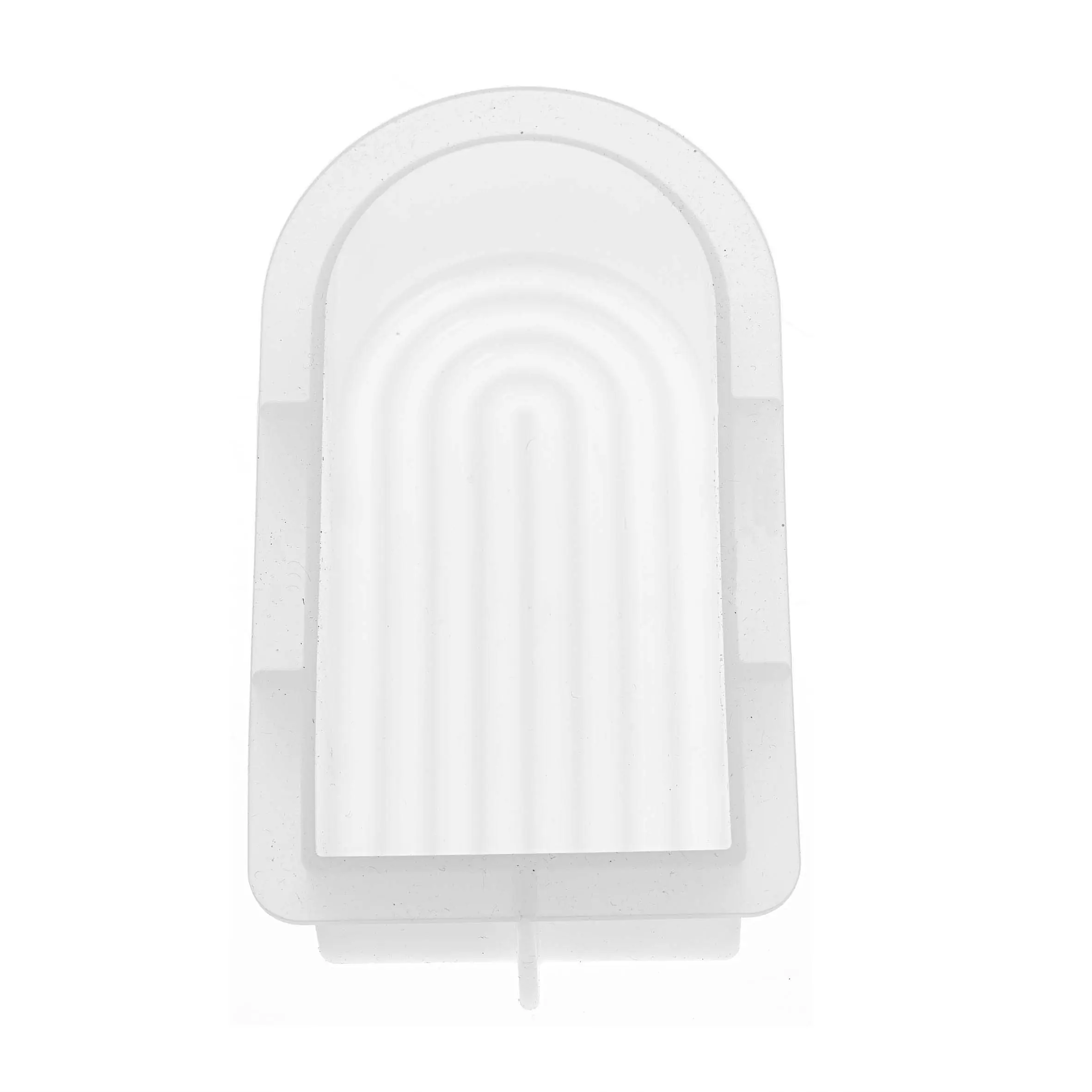 Glorex Kerzengießform aus Silikon Bogen 12 x 6 cm