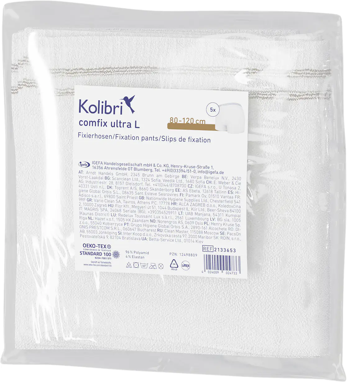 4024009024733 Kolibri Fixierhosen Comfix ultra Größe L