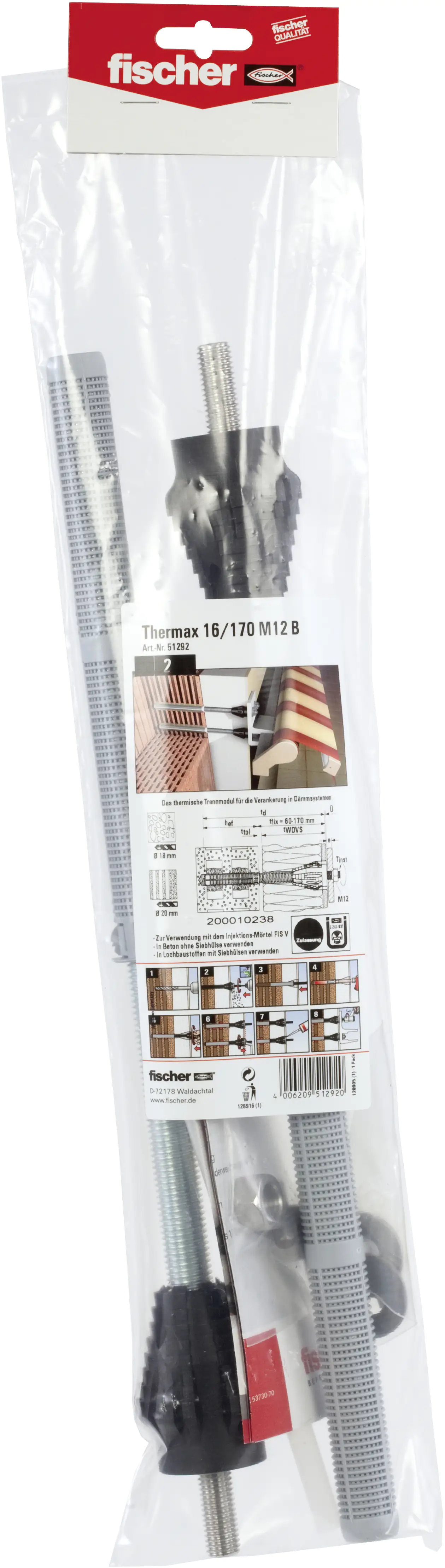 Fischer Dämmstoffdübel Thermax 16.0 x 170 mm - 2 Stück