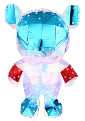 Globo LED-Dekoleuchte für Kinder Brondar Astronaut-Lampe kristalloptik