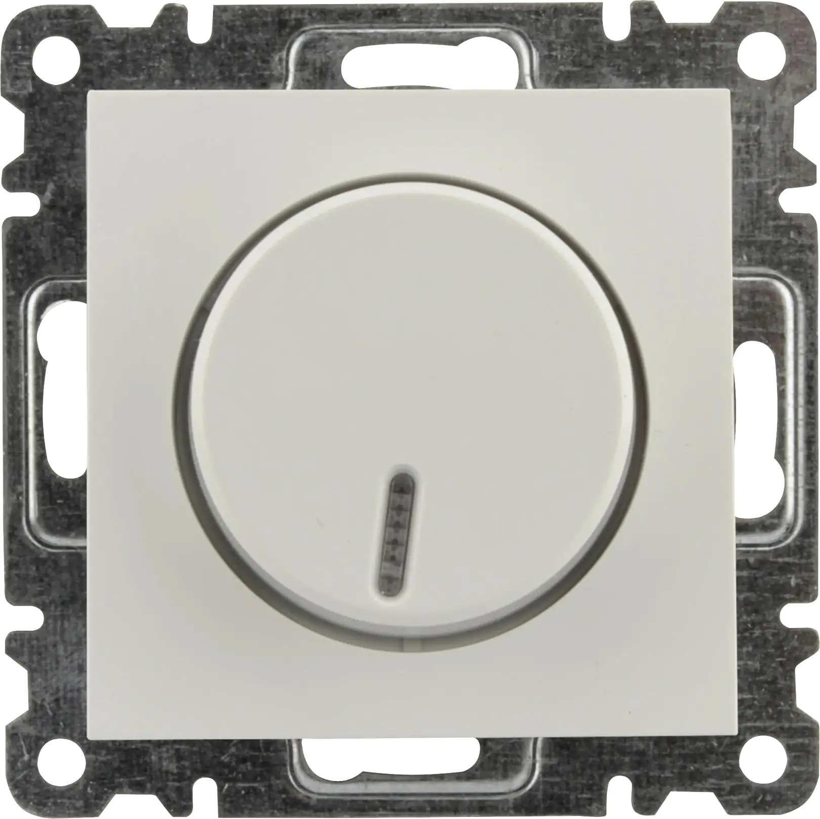 Unitec Dimmer 60-600 Watt ultraweiß, Serie Karea, elektrische Trafos Unitec Dimmer 60-600 Watt ultraweiß, Serie Karea, elektrische Trafos