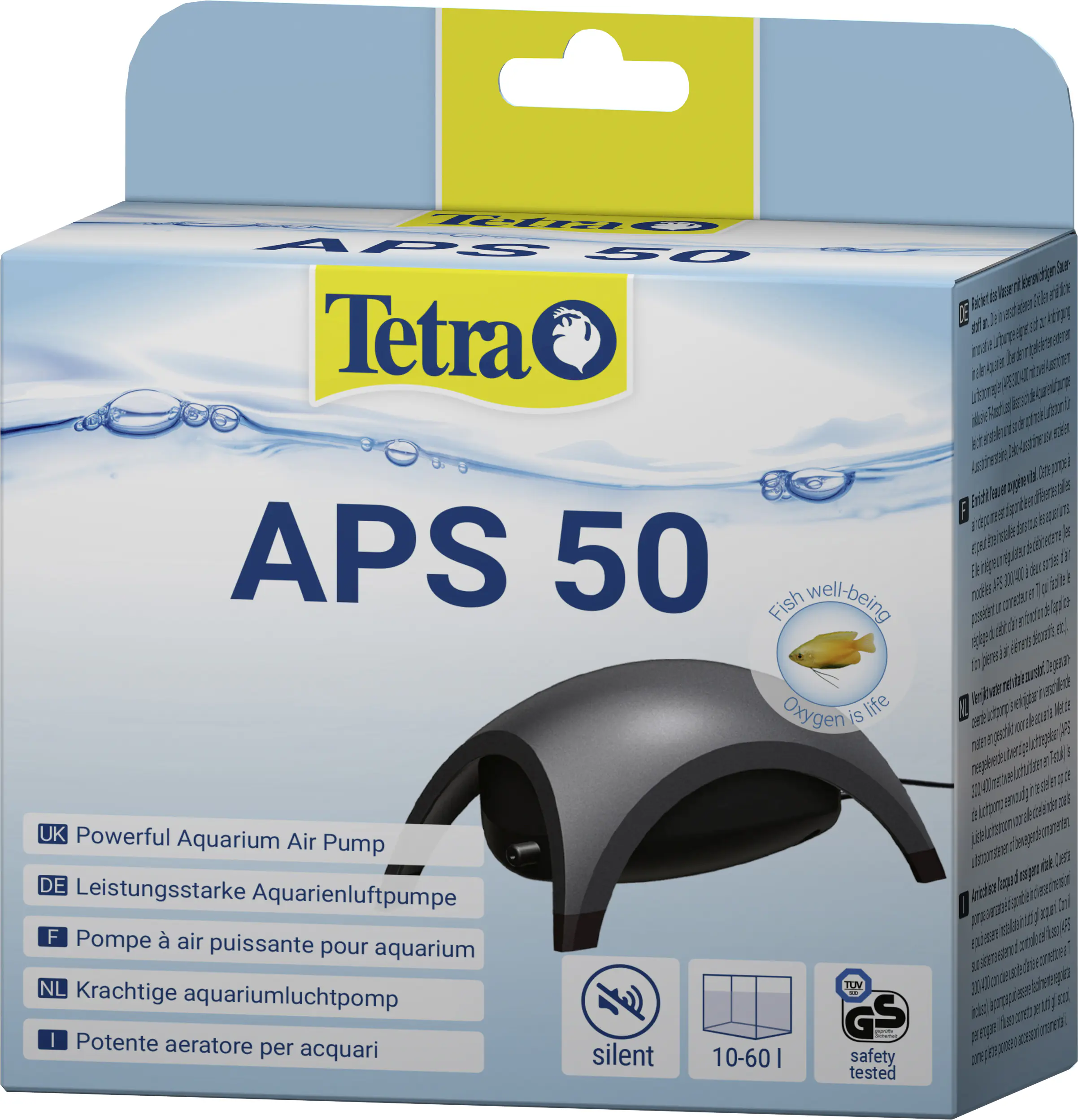 Tetra Aquarienluftpumpe APS 50 Black Editon