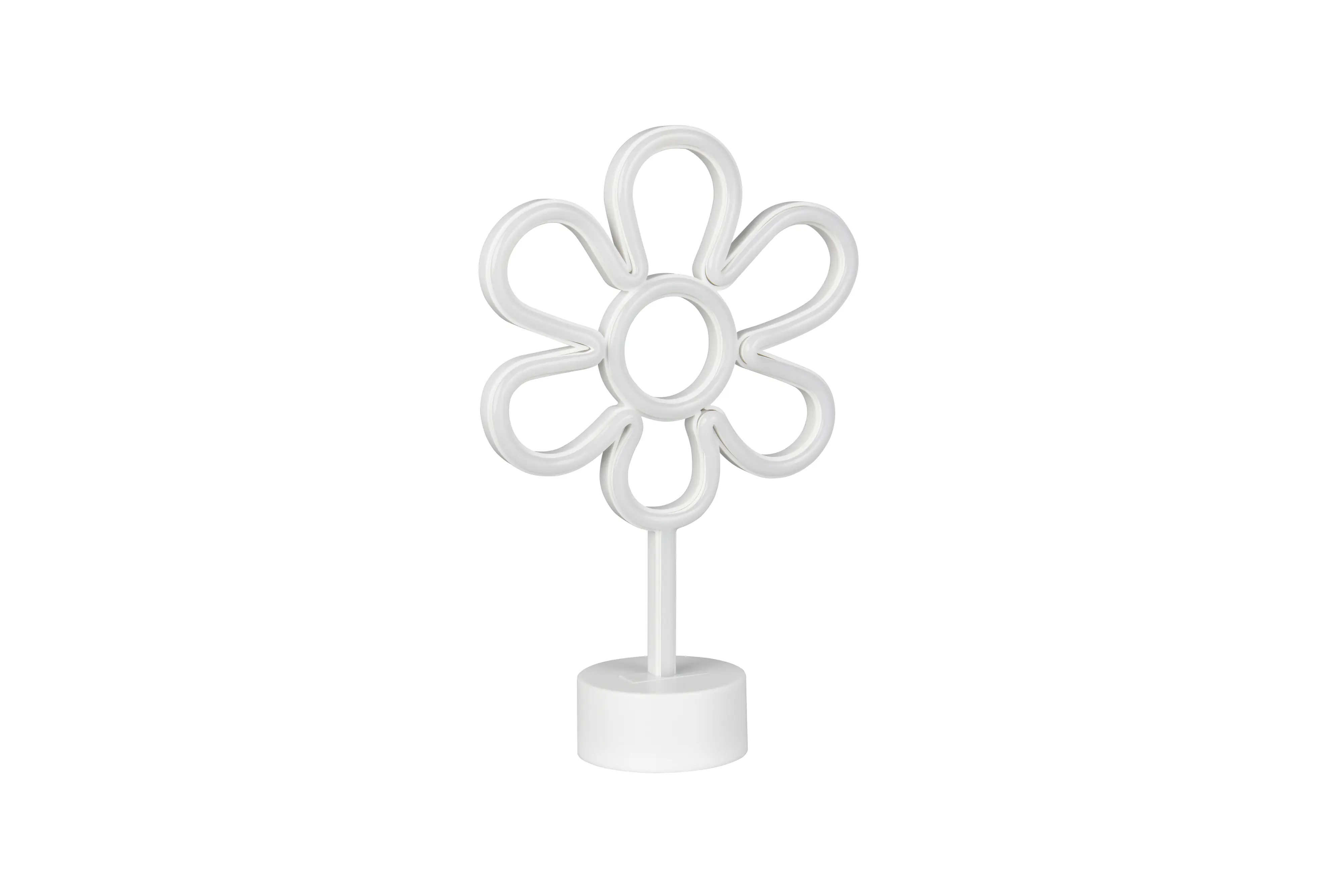 Reality LED-Tischleuchte Rose Fun 21 x 31 cm bunt weiß