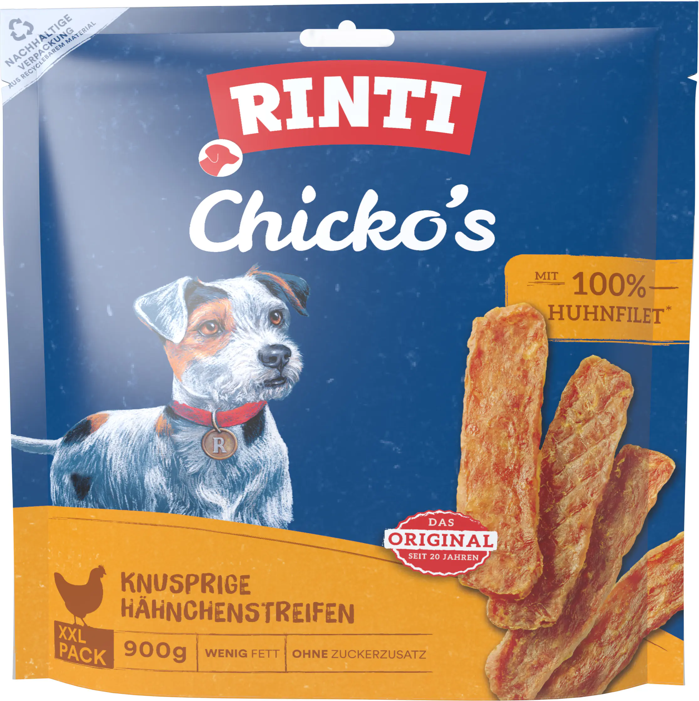 Rinti Chicko Hundesnack Huhn XXL 900 g
