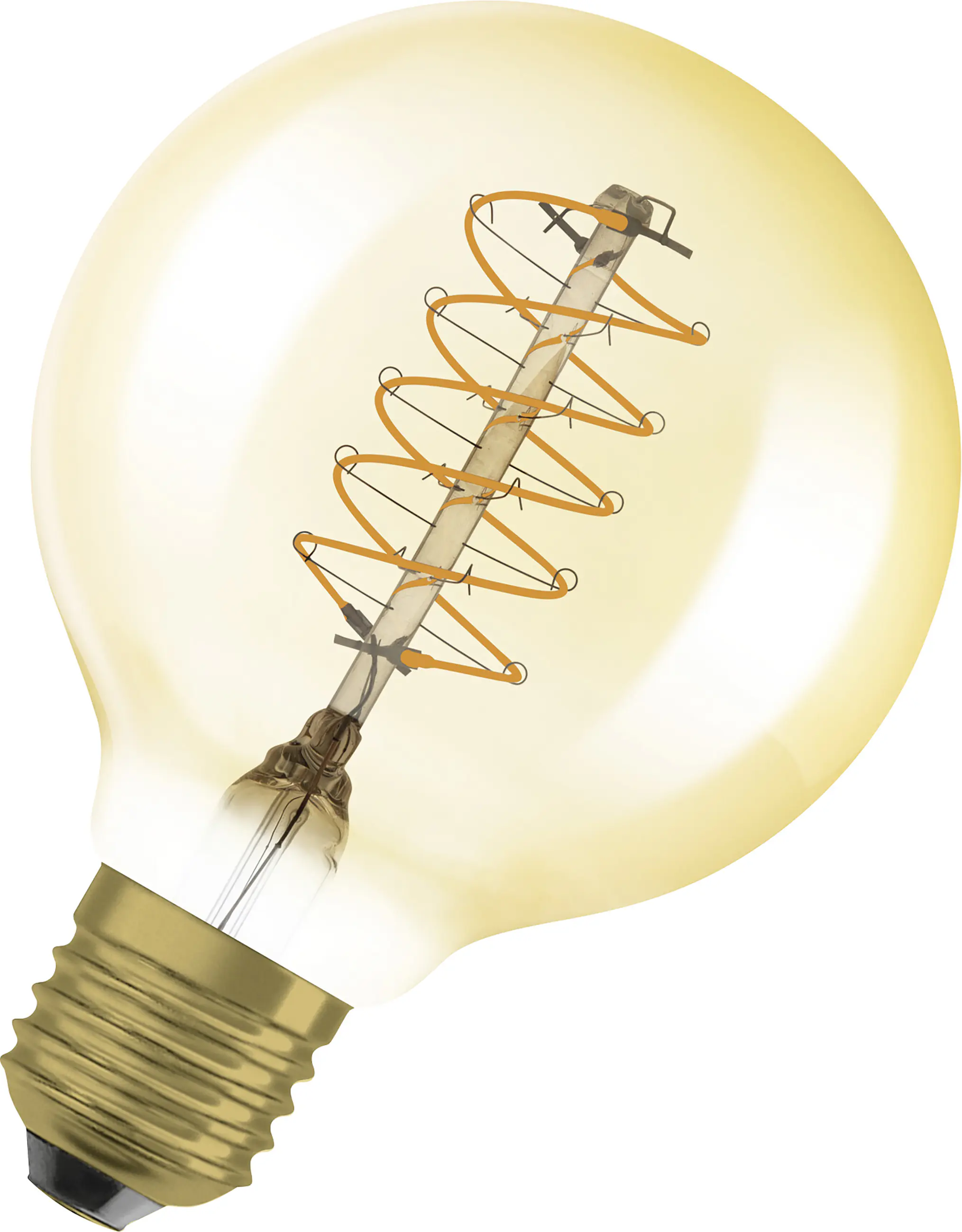Osram LED Leuchtmittel E27 2er Pack Vintage 1906 Globe 4,8W Gold dimmbar warmweiß Osram LED Leuchtmittel E27 2er Pack Vintage 1906 Globe 4,8W Gold dimmbar warmweiß