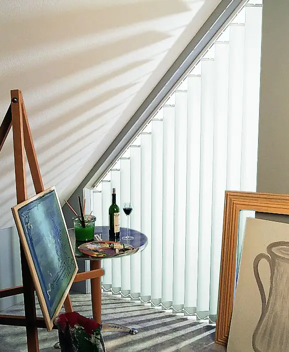 Gardinia Lamellenvorhang weiß 200 x 260 cm