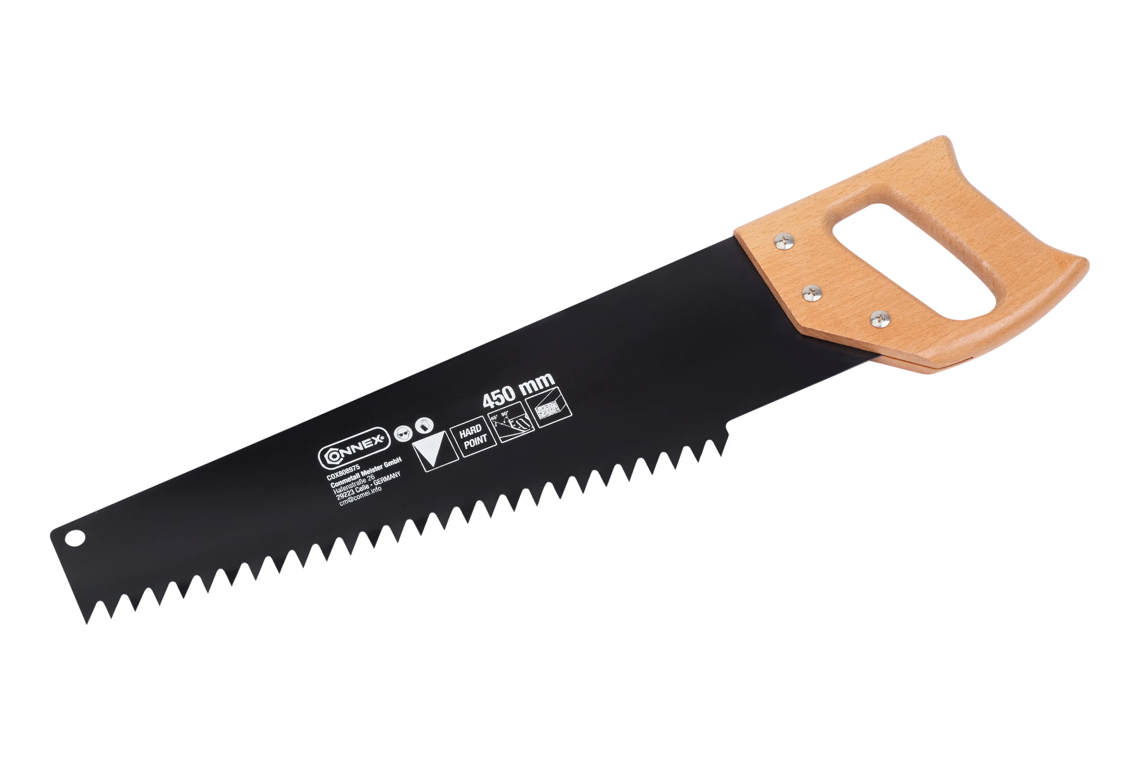 CONNEX Gasbetonsäge 34 Zähne gehärtet 450 mm