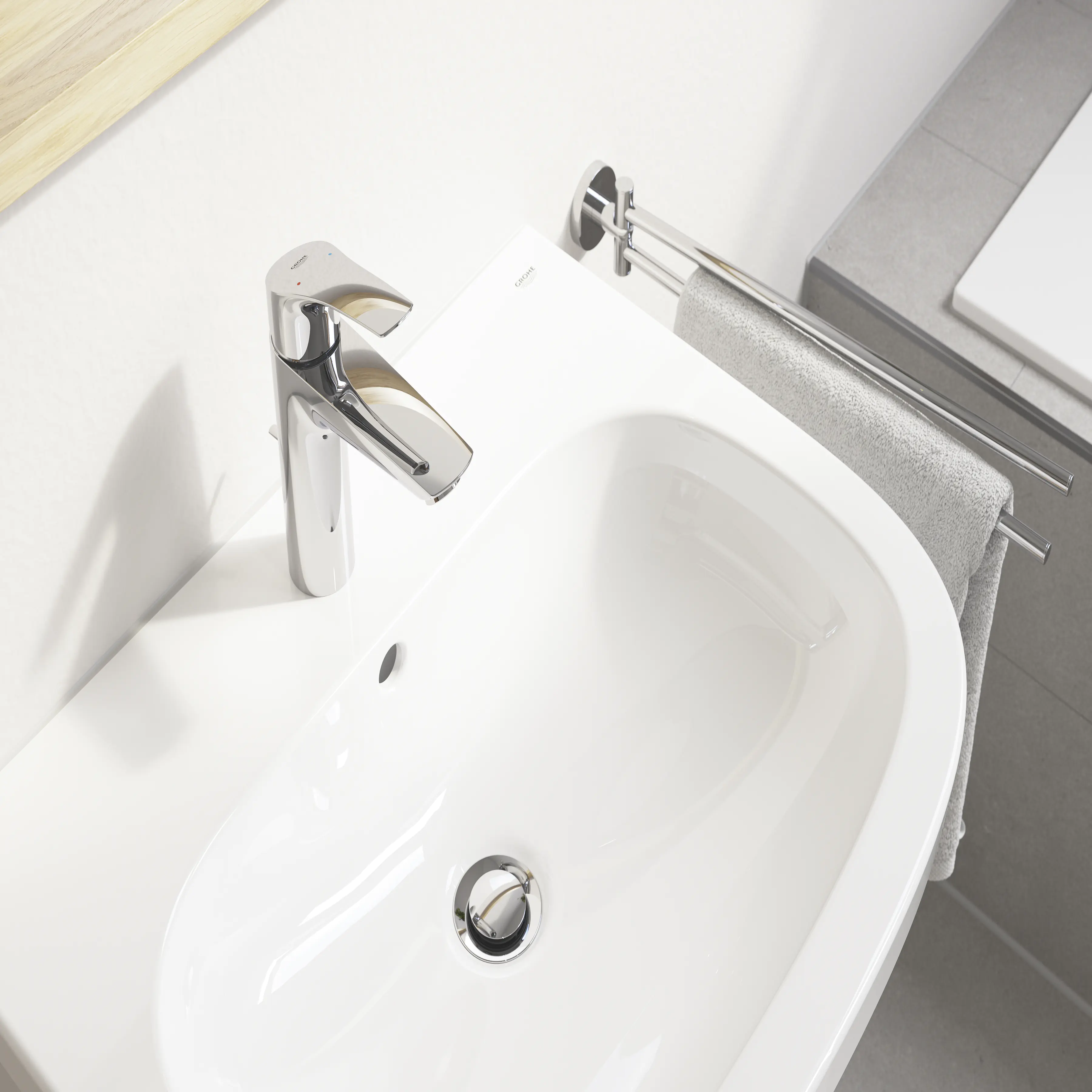 Grohe Start Handtuchhalter chrom schwenkbar