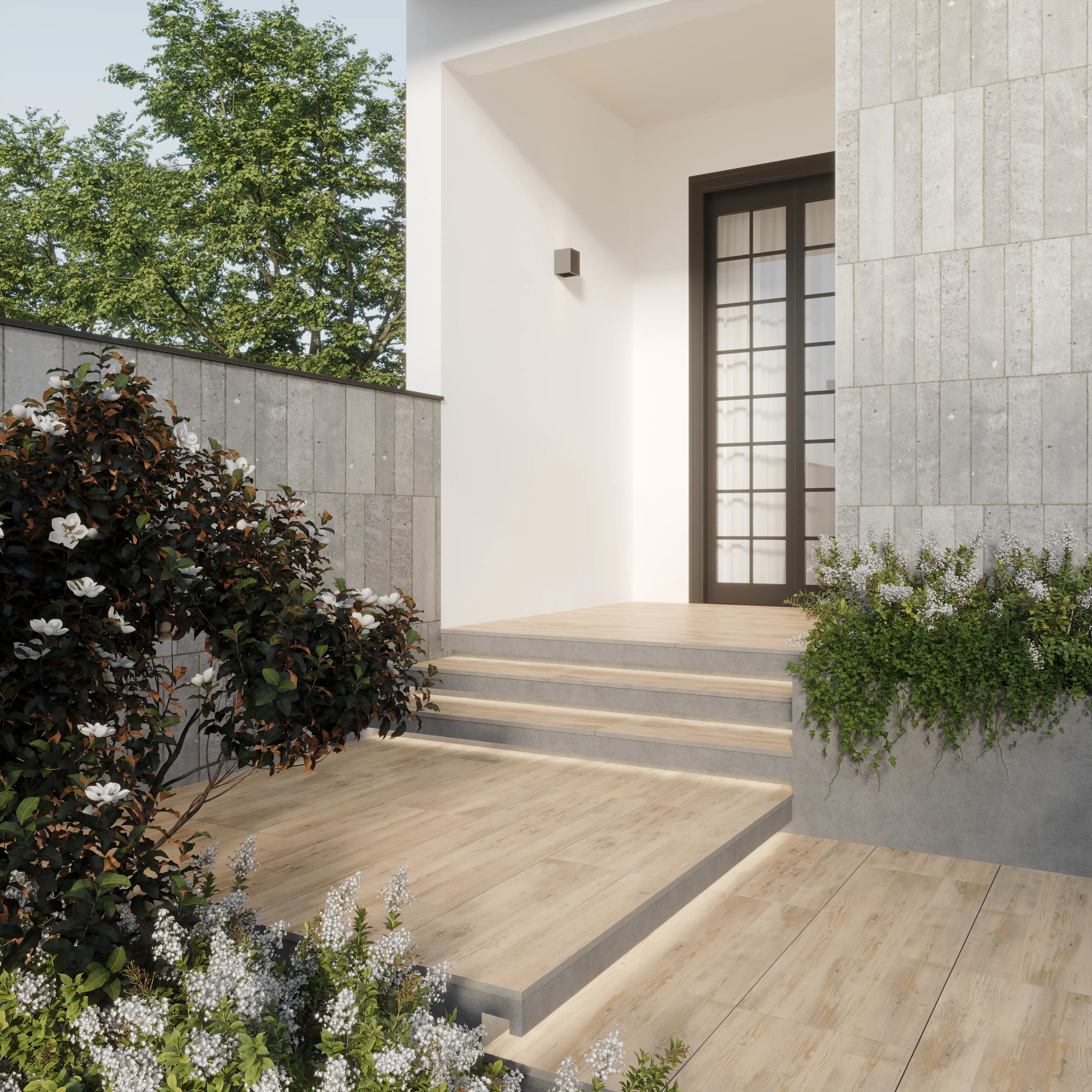Terrassenplatte Skagen Natural 40 x 120 x 2 cm hellgrau Terrassenplatte Skagen Natural 40 x 120 x 2 cm hellgrau