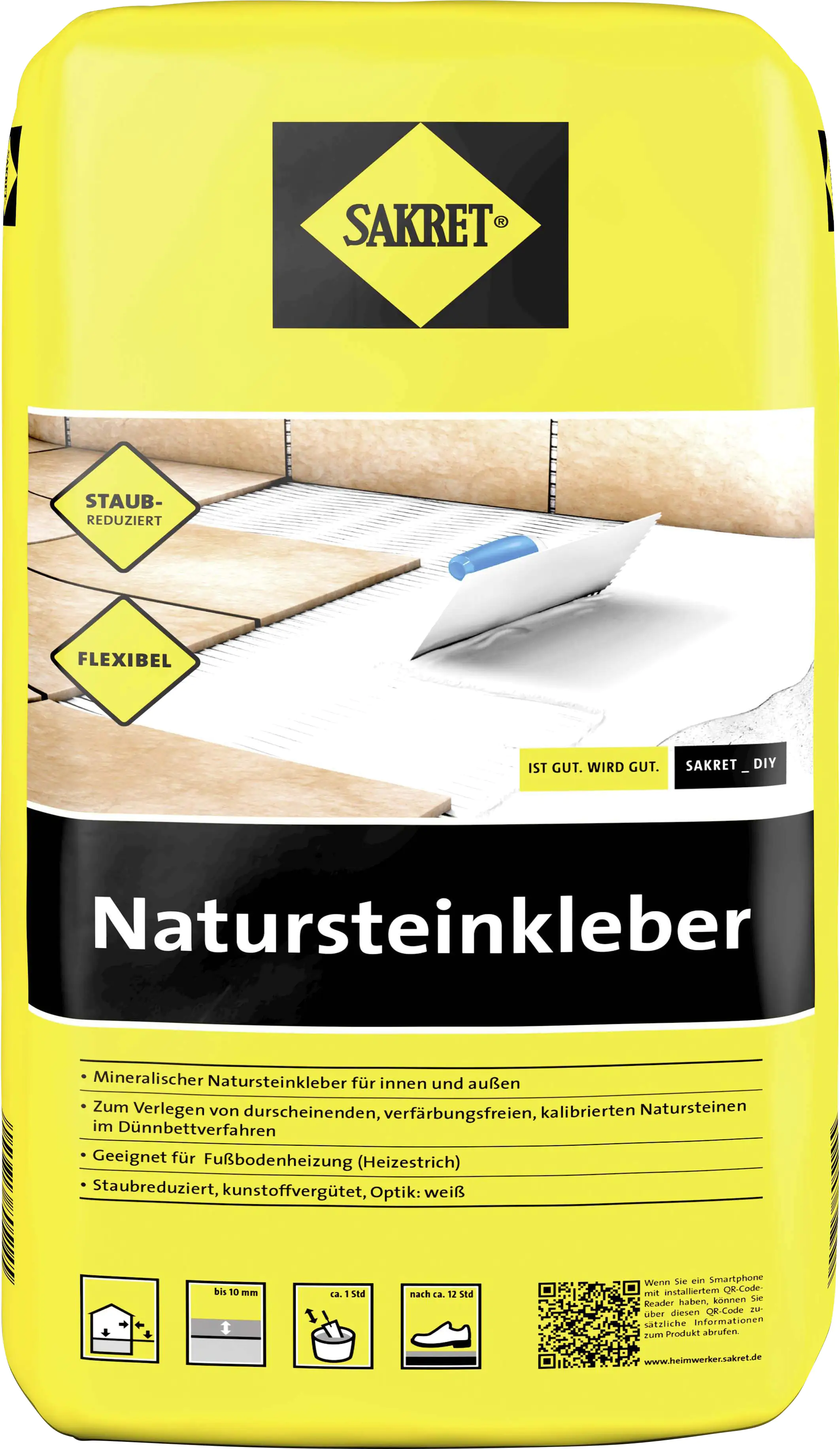 SAKRET Natursteinfliesenkleber 20 kg SAKRET Natursteinfliesenkleber 20 kg