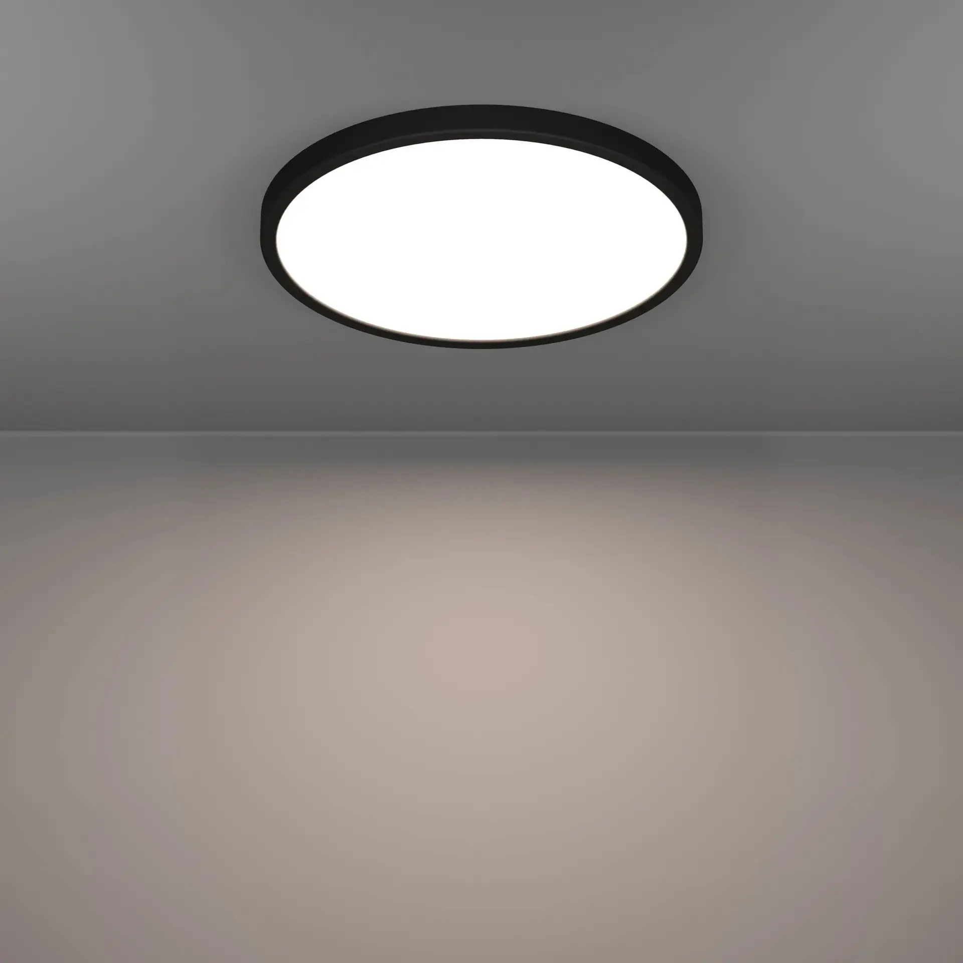 Eglo LED Deckenleuchte Fueva 6 schwarz Ø 39 x 3 cm warmweiß-kaltweiß Eglo LED Deckenleuchte Fueva 6 schwarz Ø 39 x 3 cm warmweiß-kaltweiß