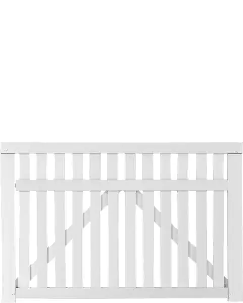 Plus Einzeltor Country 150 x 98 cm weiß