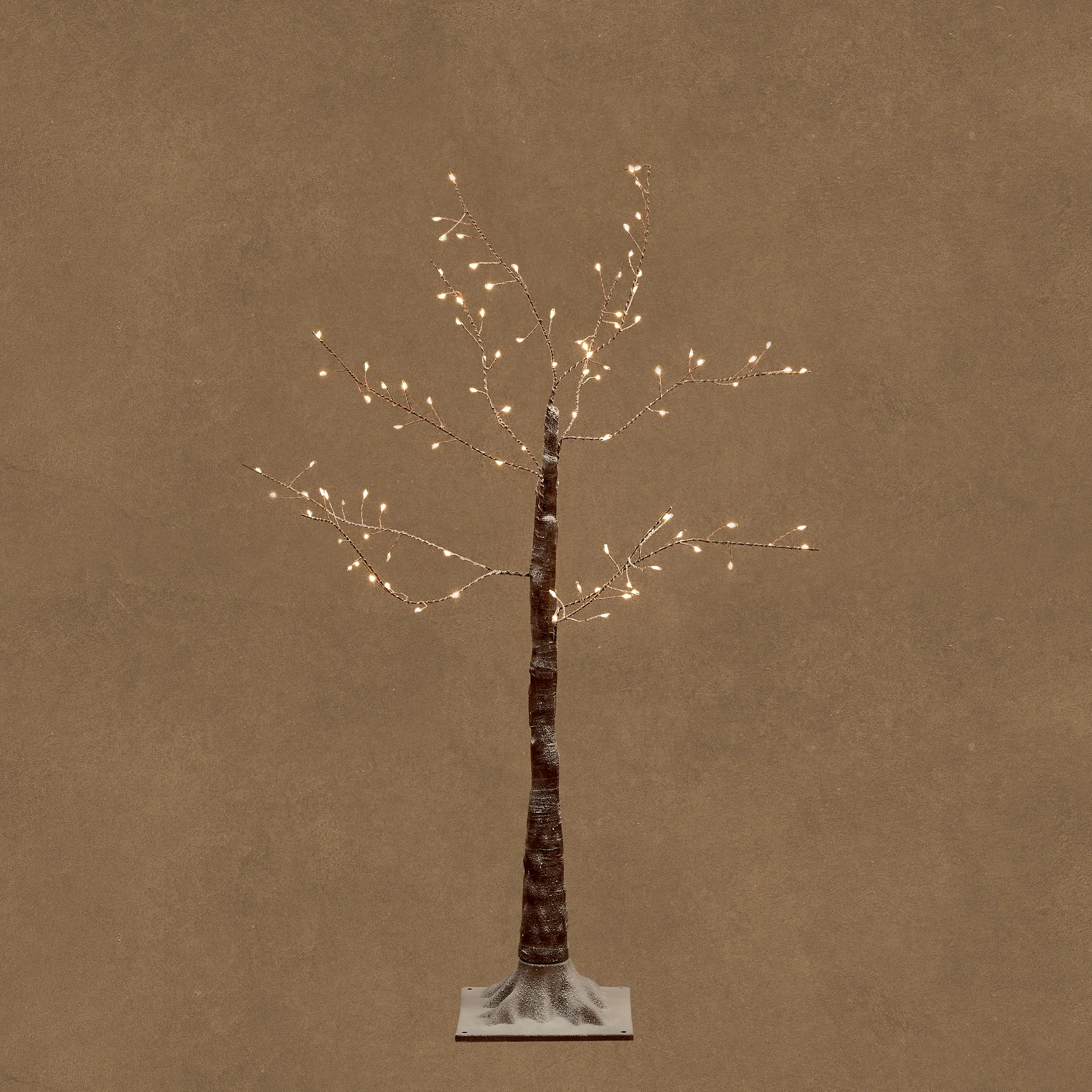 Luca Lighting LED Baum H 90 cm klassisch weiß - 100 LED frosted