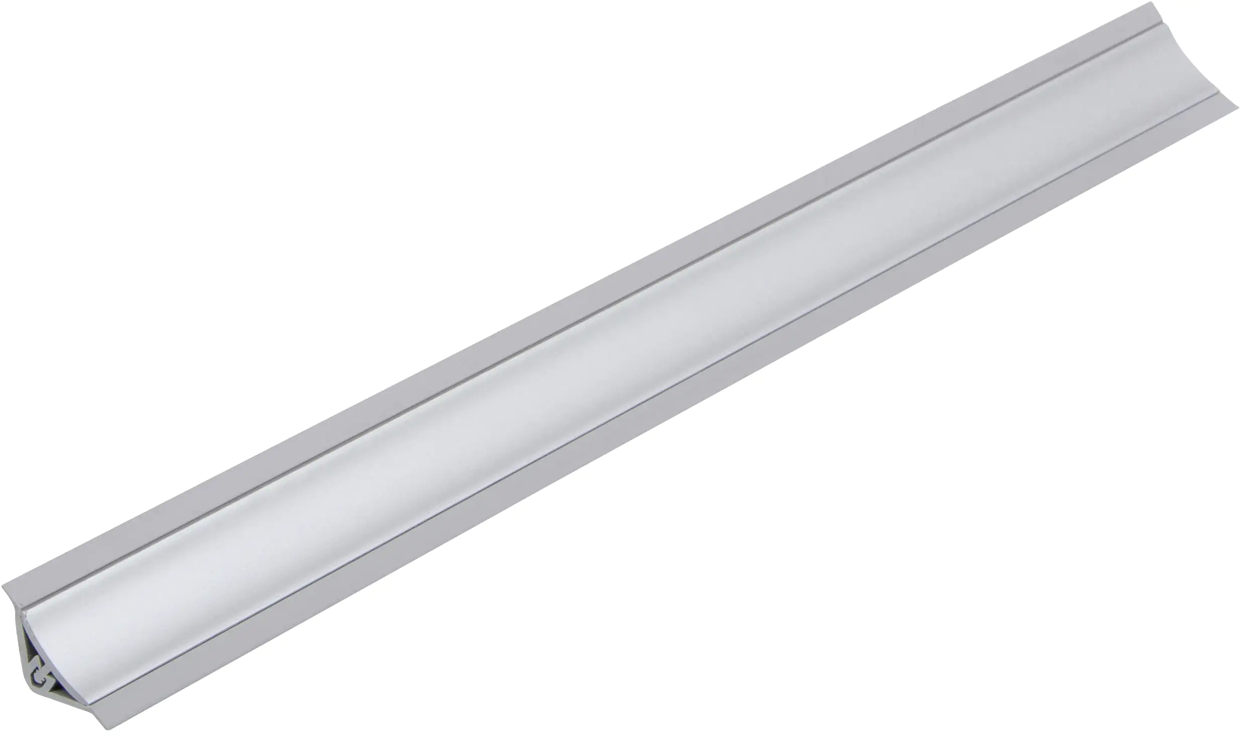 Primo Wandabschlussleiste 260 cm, 14 x 14 mm, Alu foliert