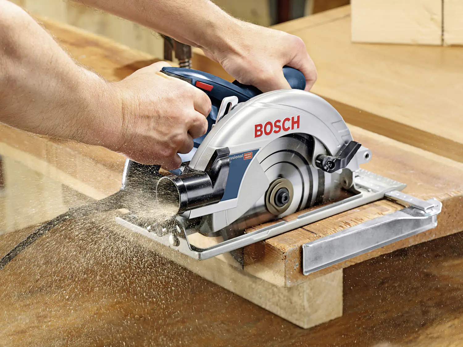 Bosch Professional Handkreissäge GKS 190 1400 W Sägeblatt 190 mm Bosch Professional Handkreissäge GKS 190 1400 W Sägeblatt 190 mm