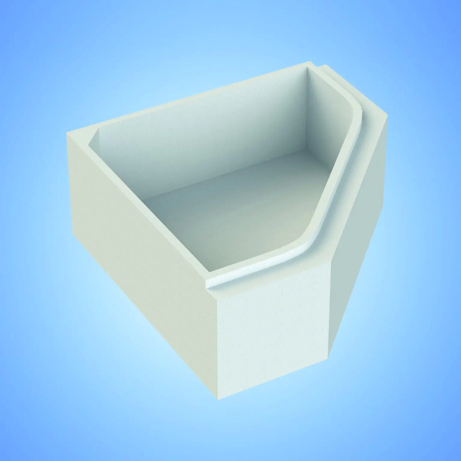 Ottofond Wannenträger Ancona 1410 x 1410 mm