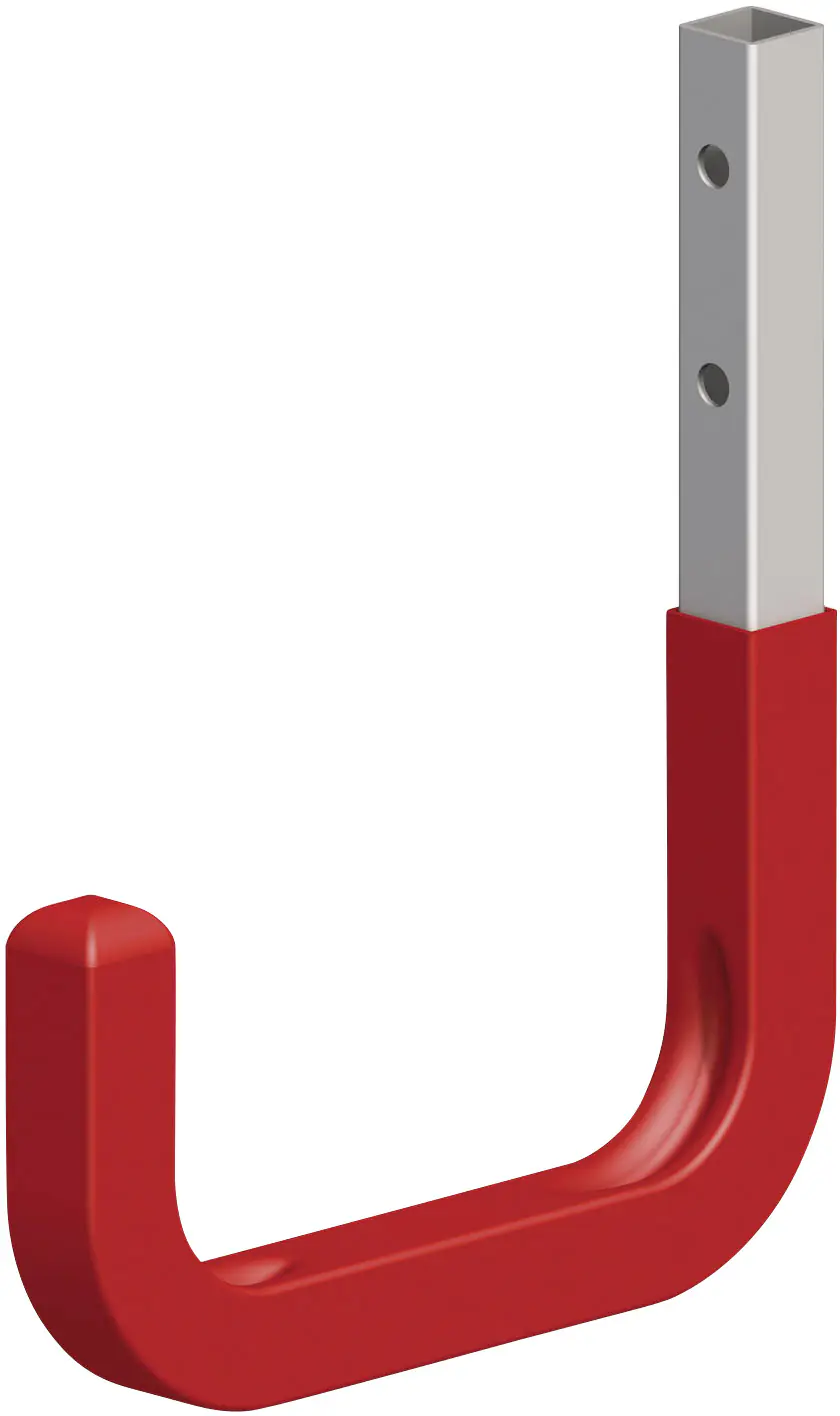 alfer Wandhaken, gummiert 250 mm 250 x 300 mm Stahl verzinkt rot gummiert alfer Wandhaken, gummiert 250 mm 250 x 300 mm Stahl verzinkt rot gummiert