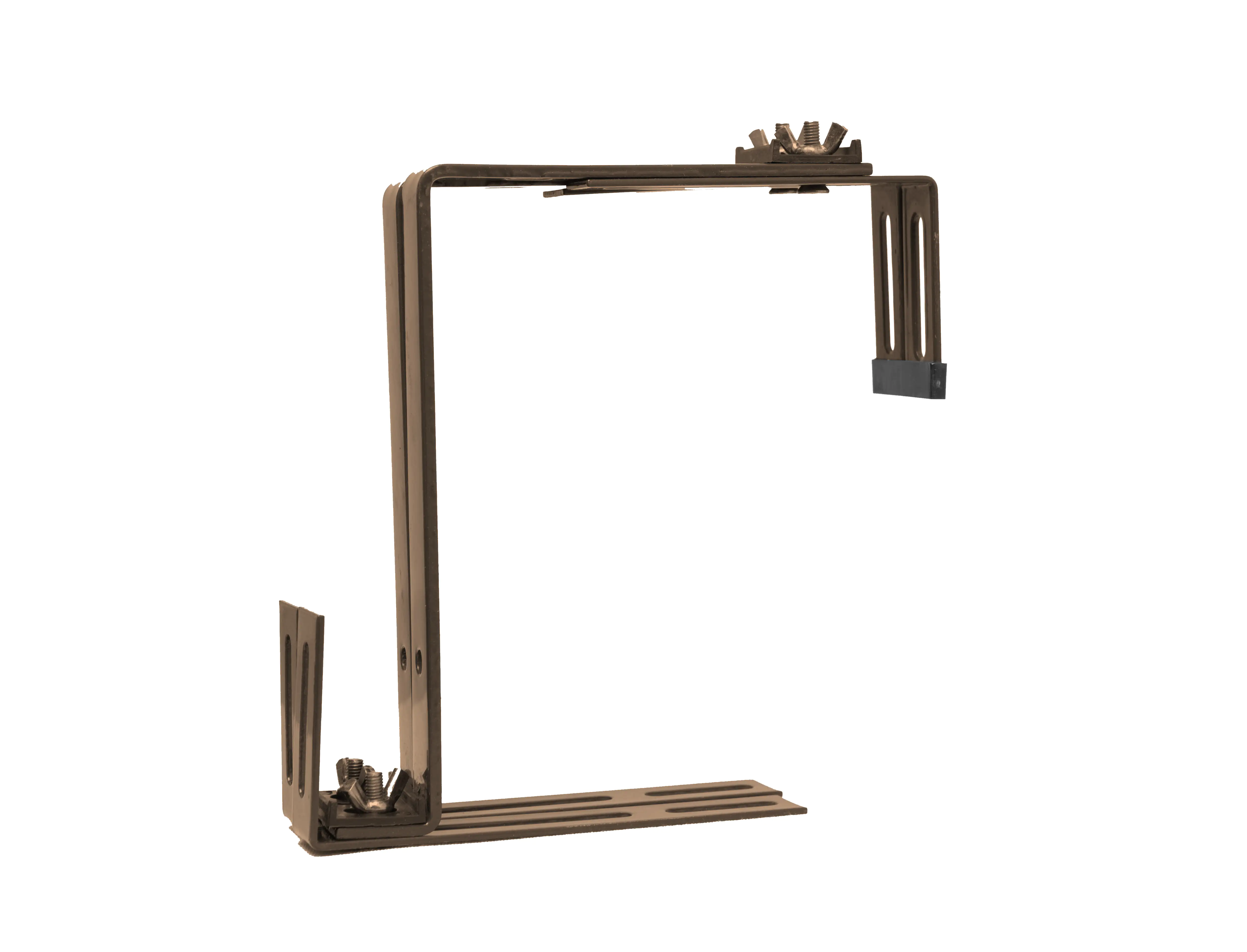 4333692040112 TrendLine Blumenkastenhalter 2-fach braun verstellbar