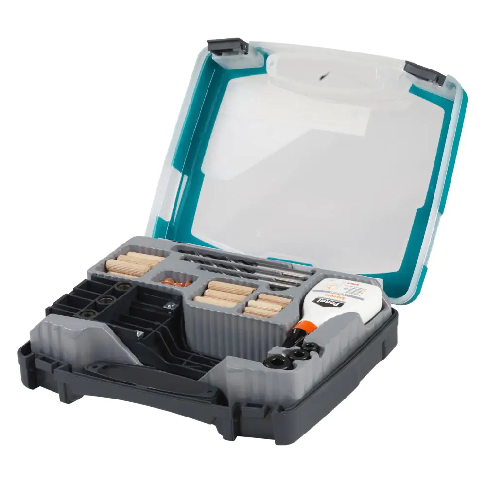 Wolfcraft Sortimentsbox Holzdübel 78 teilig Wolfcraft Sortimentsbox Holzdübel 78 teilig