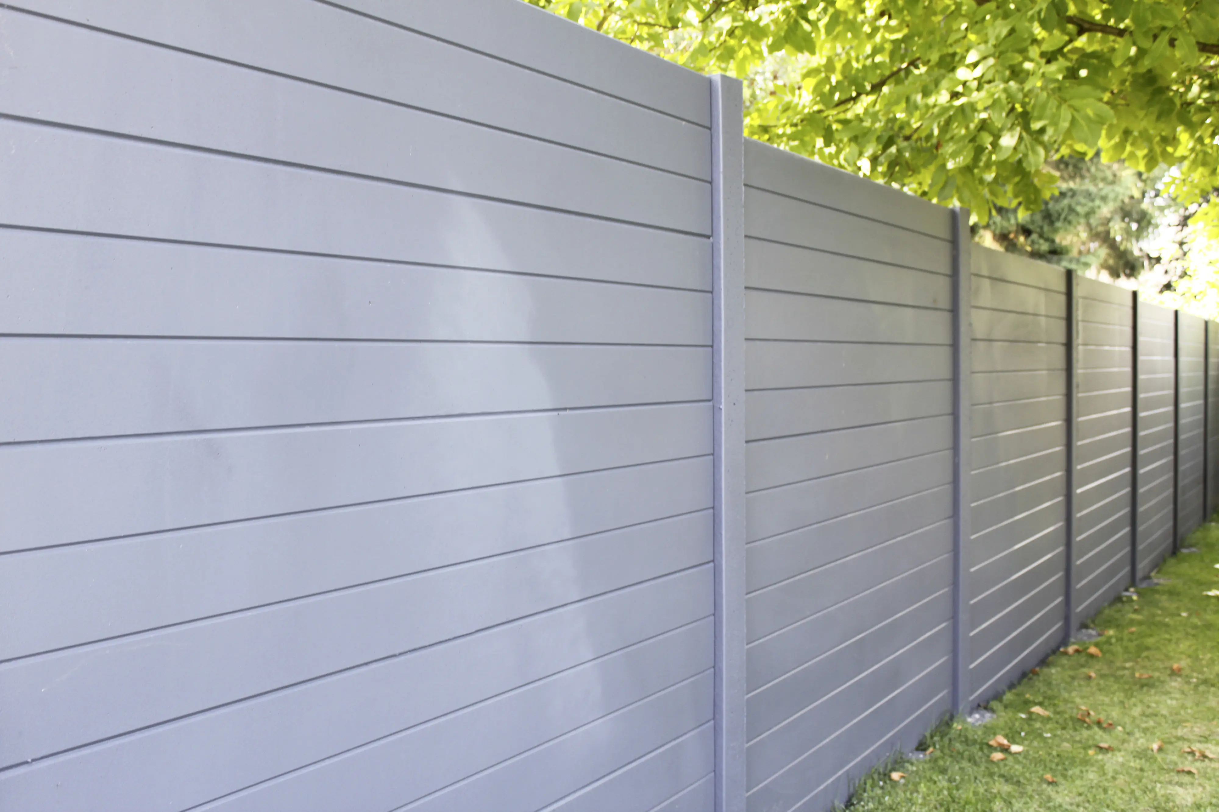 Betonzaun Erweiterungsset Prestige mit Zwischenpfosten 183 cm 