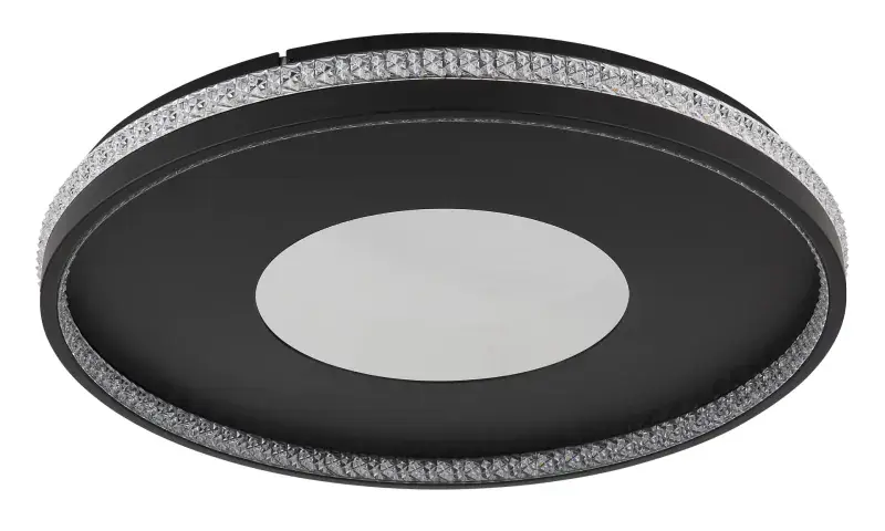 Globo Deckenleuchte Shirley 50,5 x 6,5 cm Ø x H schwarz CCT