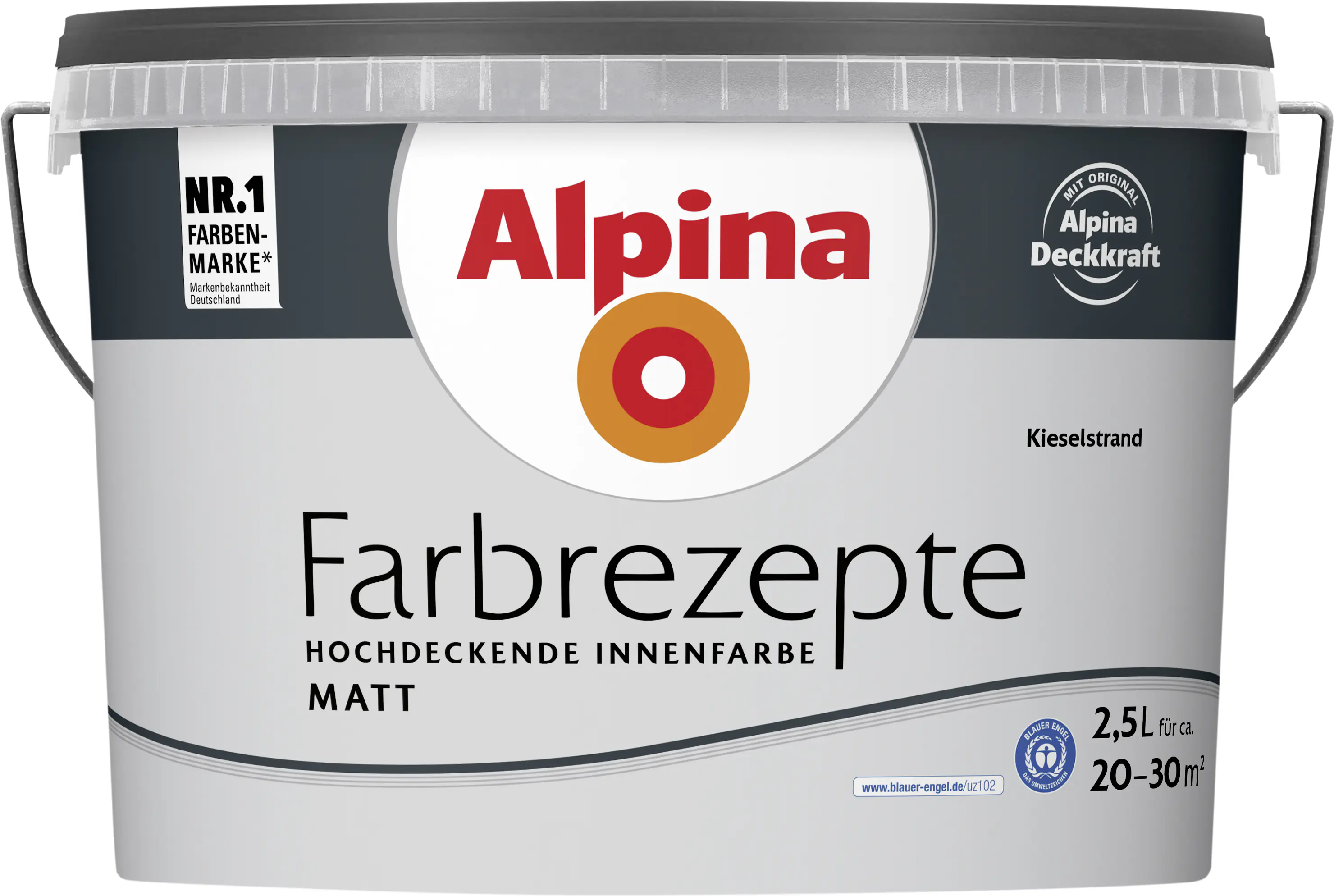 Alpina Farbrezepte Wandfarbe Kieselstrand matt 2,5L